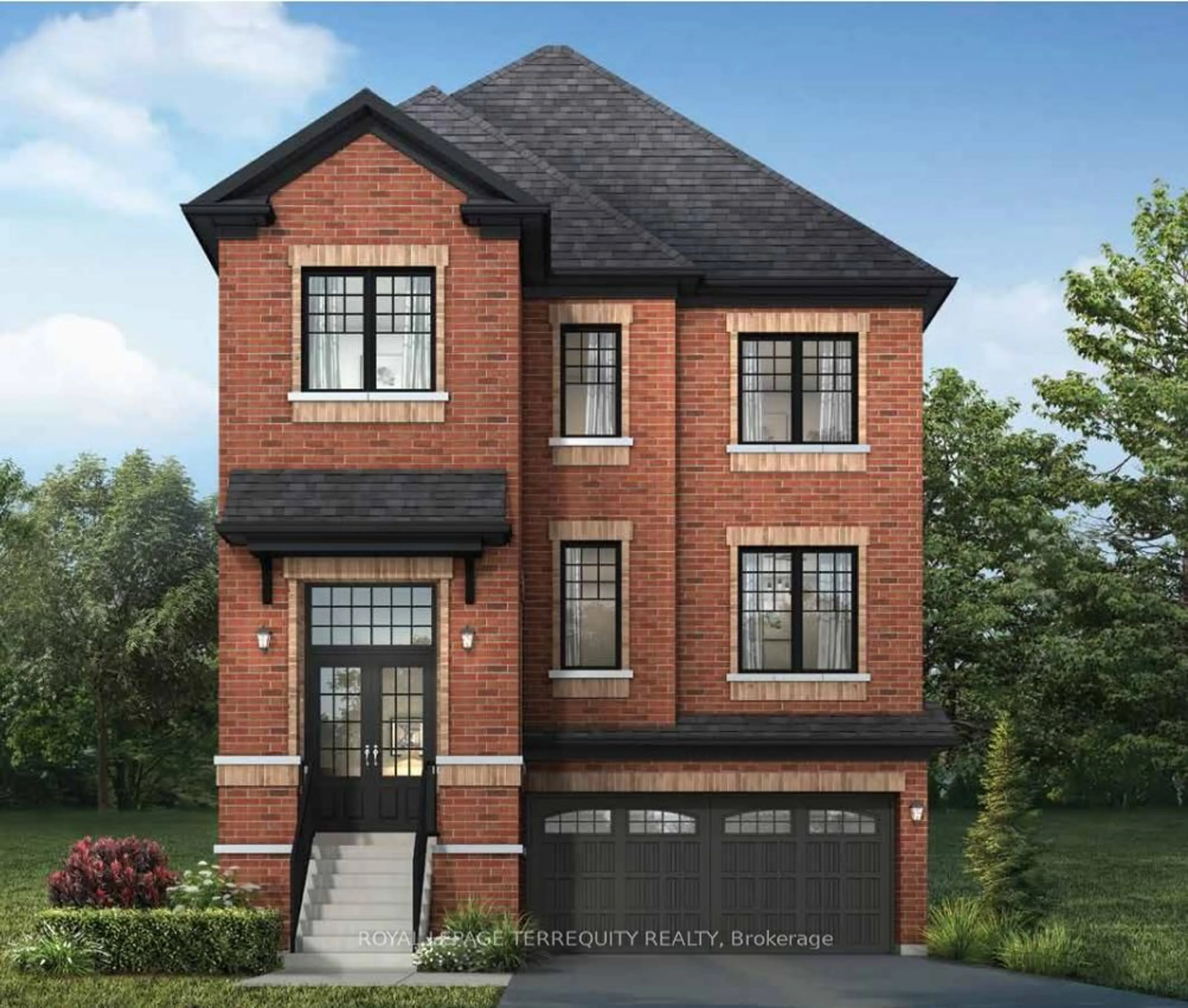 Home with brick exterior material, street for 1224 Talisman Manr, Pickering Ontario L1X 2R2