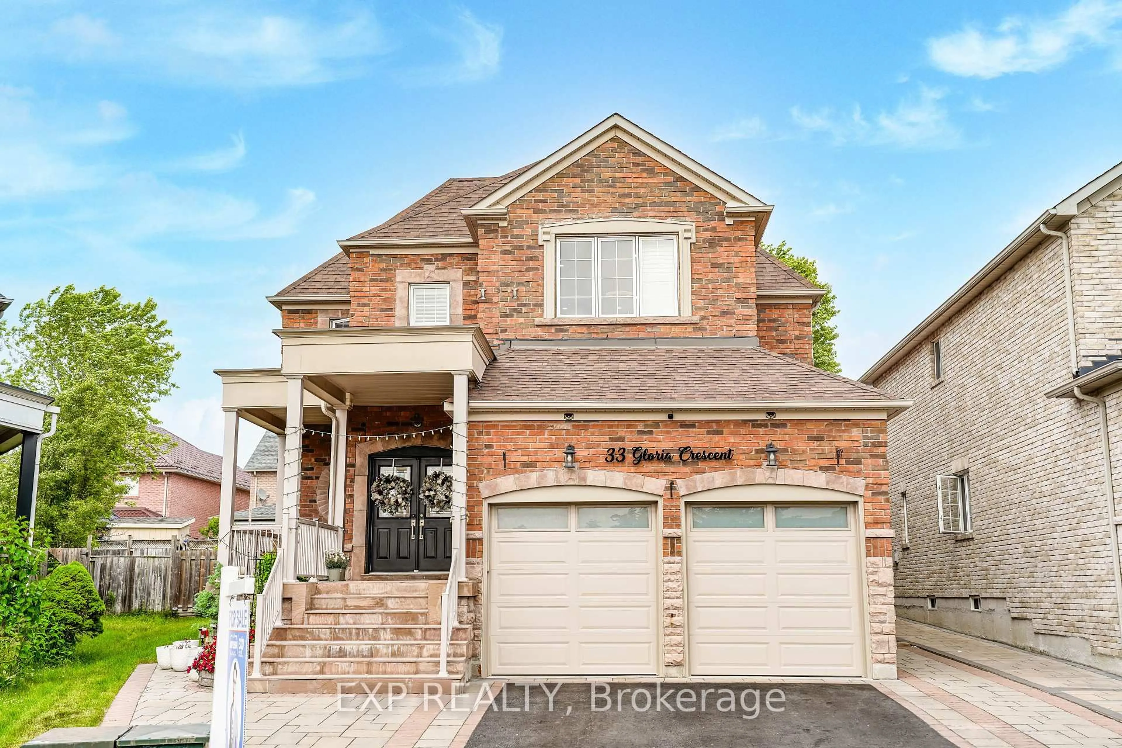 Home with brick exterior material, street for 33 Gloria Cres, Whitby Ontario L1P 1V4