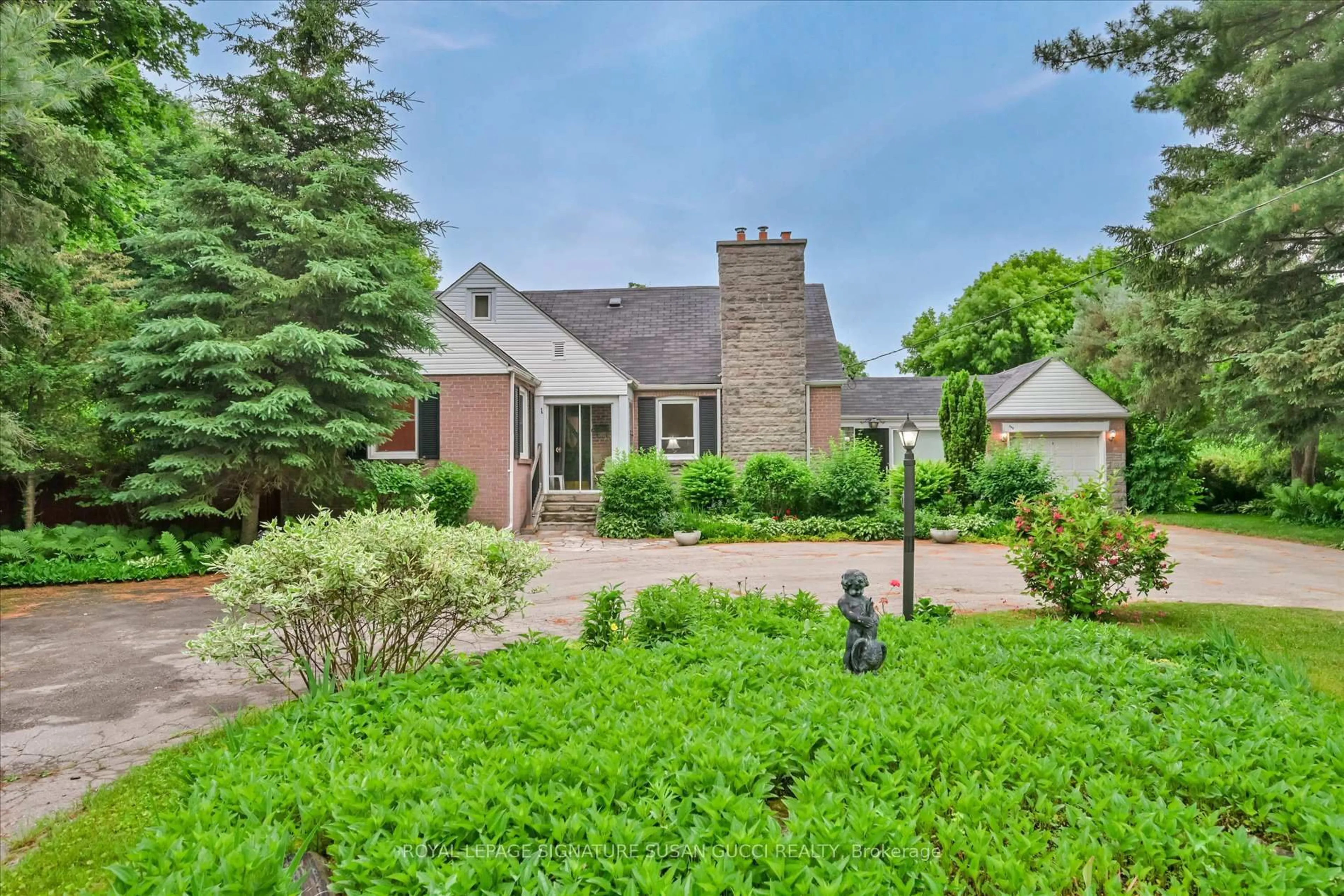 Home with brick exterior material, street for 1 Glenshaw Cres, Toronto Ontario M4B 2C8