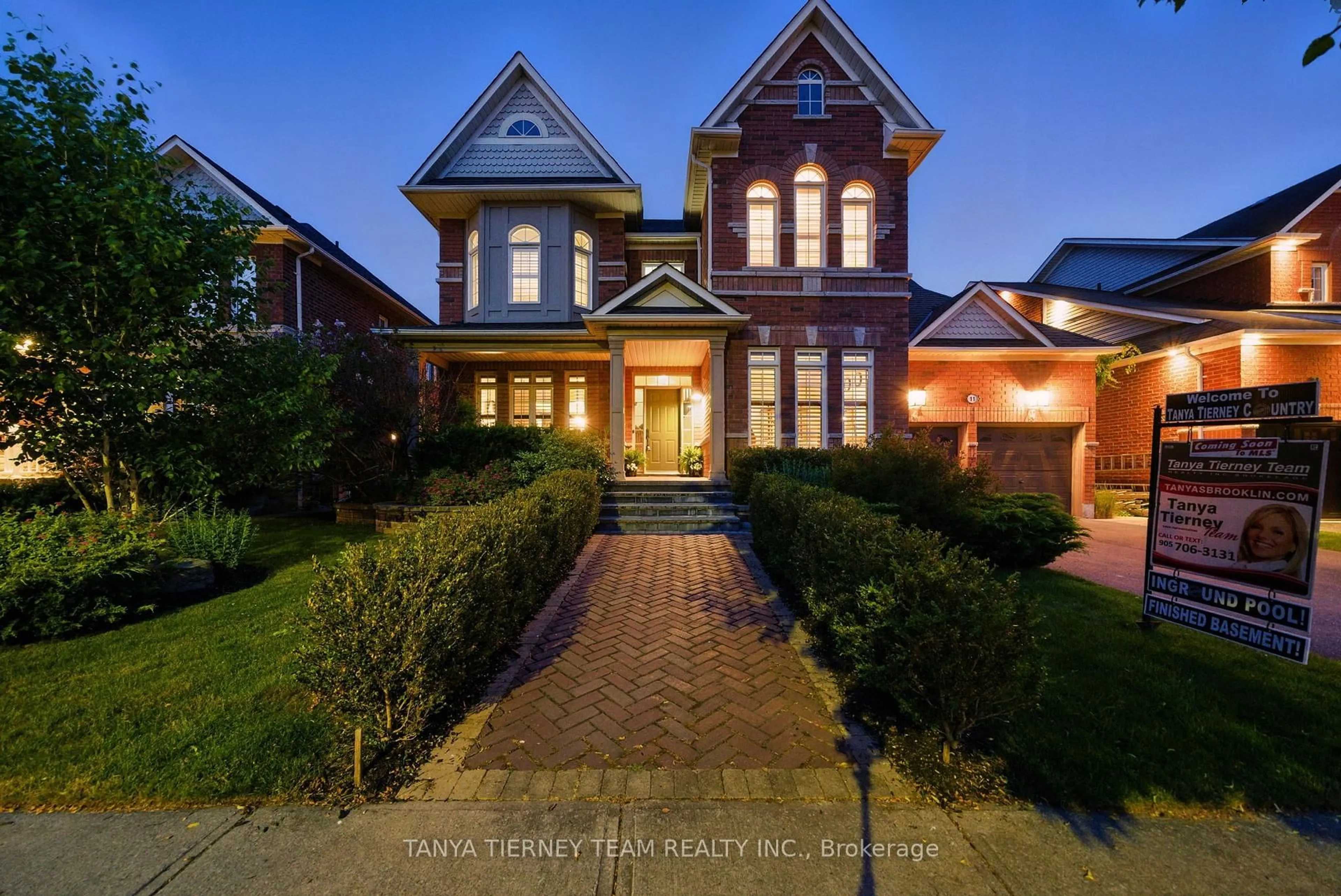 Home with brick exterior material, street for 11 Covington Dr, Whitby Ontario L1M 2K6
