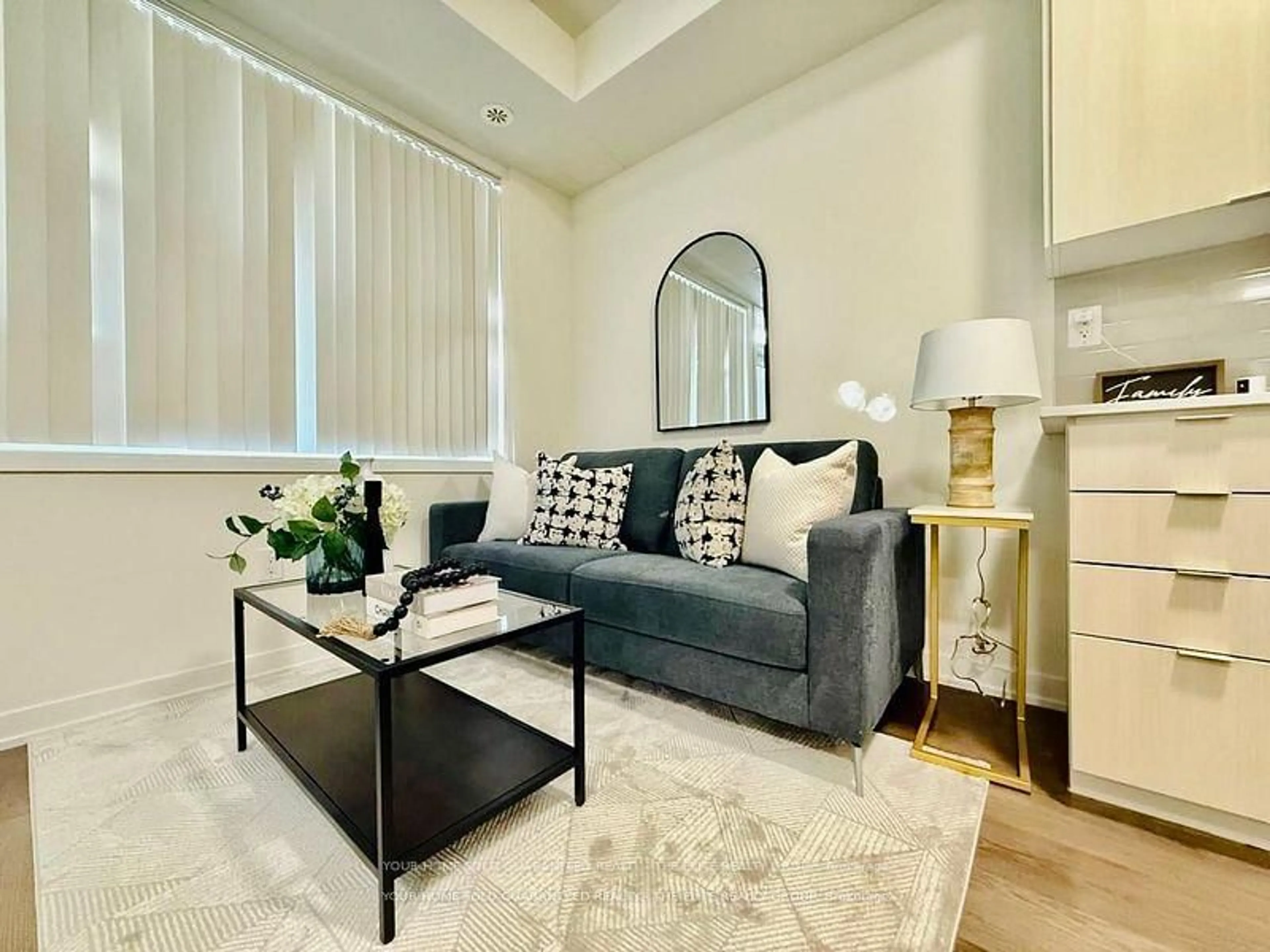 Living room with furniture, unknown for 5155 Sheppard Ave #103, Toronto Ontario M1B 0C8