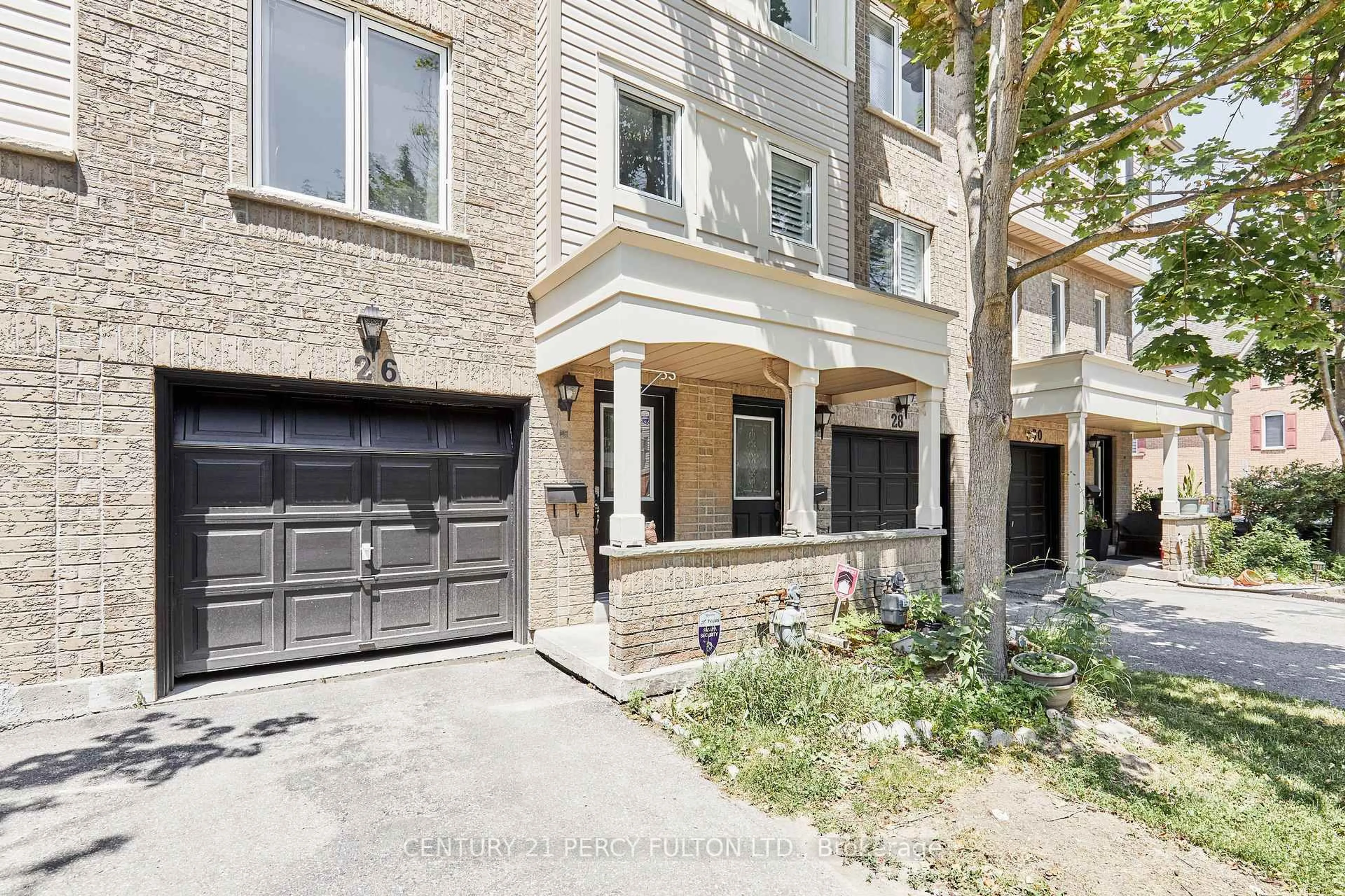 Home with brick exterior material, street for 26 Spraggins Lane, Ajax Ontario L1T 4H2
