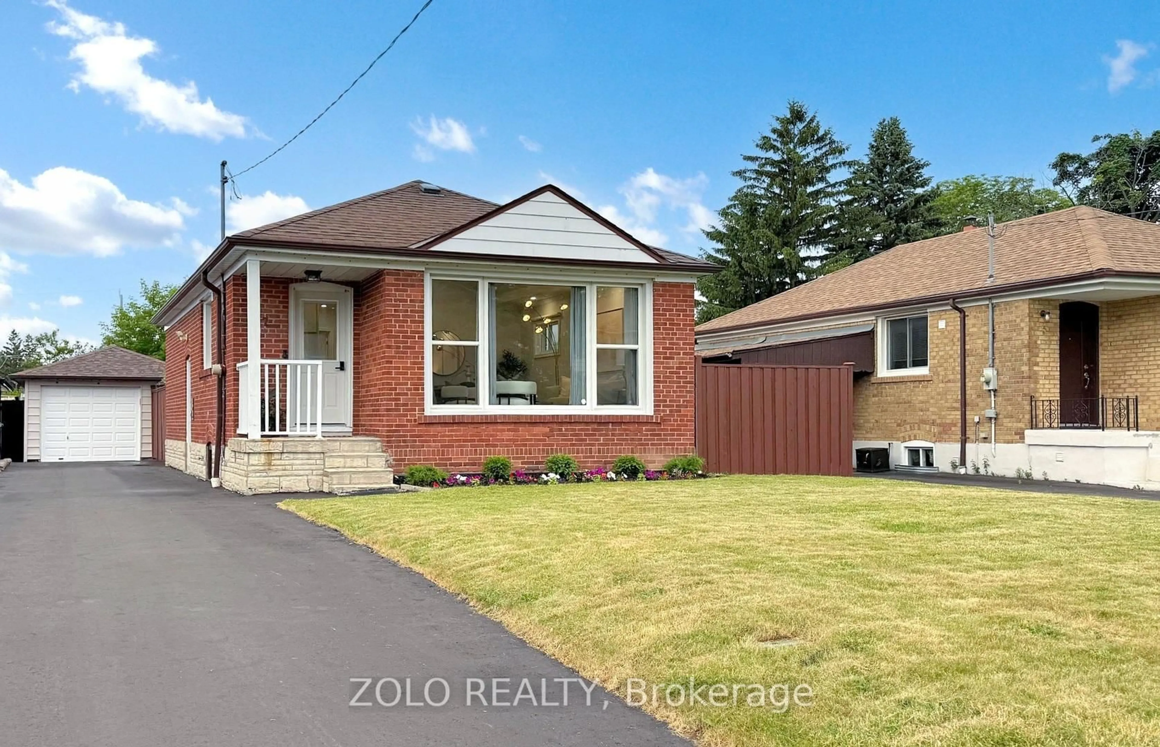 Home with brick exterior material, street for 7 Graylee Ave, Toronto Ontario M1J 1M5