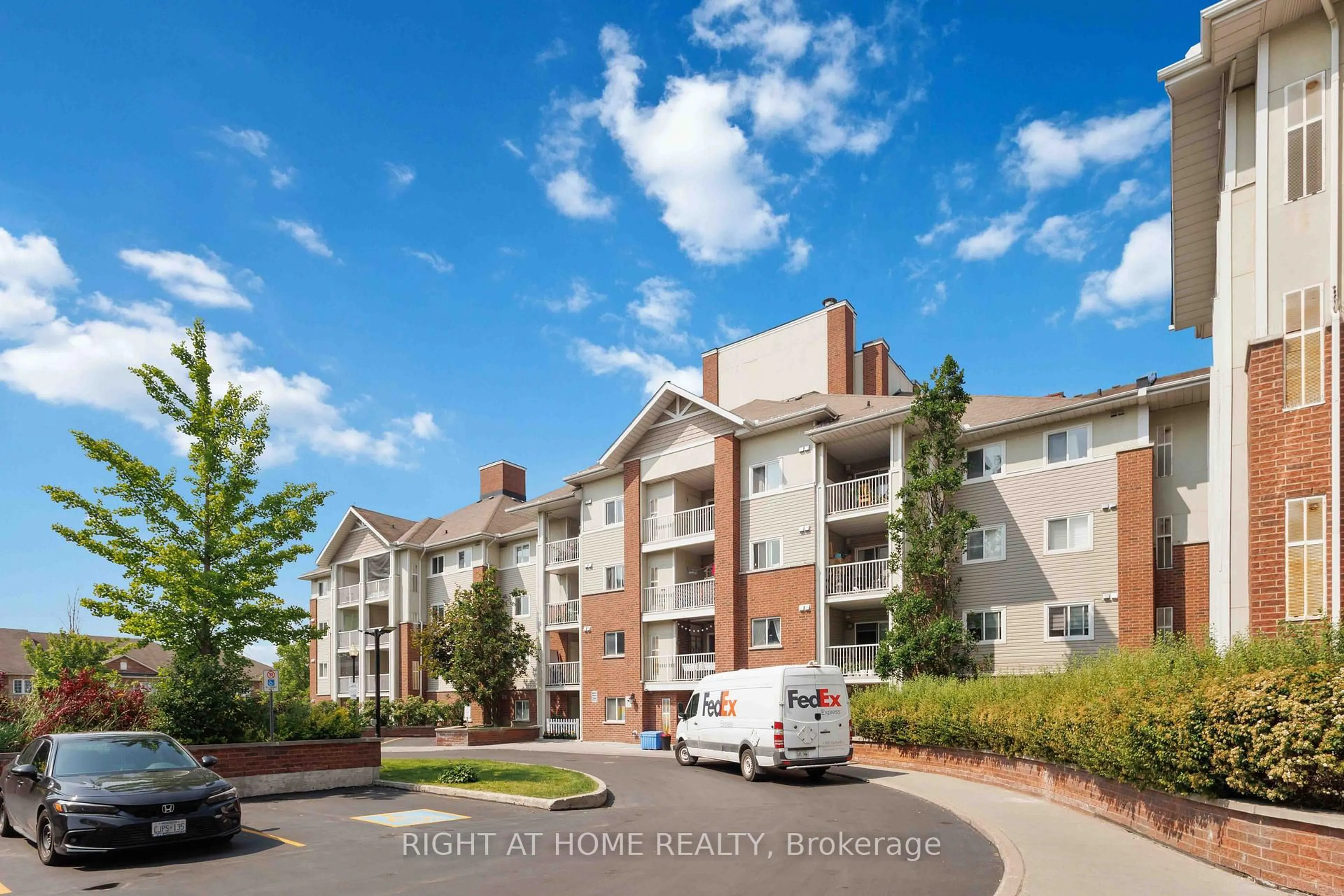 A pic from outside/outdoor area/front of a property/back of a property/a pic from drone, street for 5235 Finch Ave #202, Toronto Ontario M1S 5X3