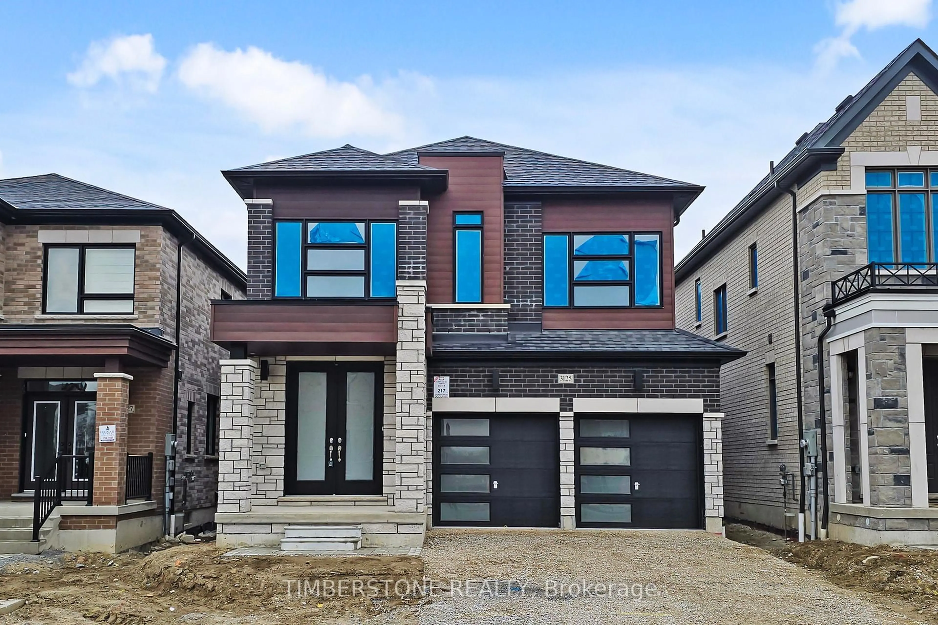 Home with brick exterior material, street for 3125 Blazing Star Ave, Pickering Ontario L1Y 0B4