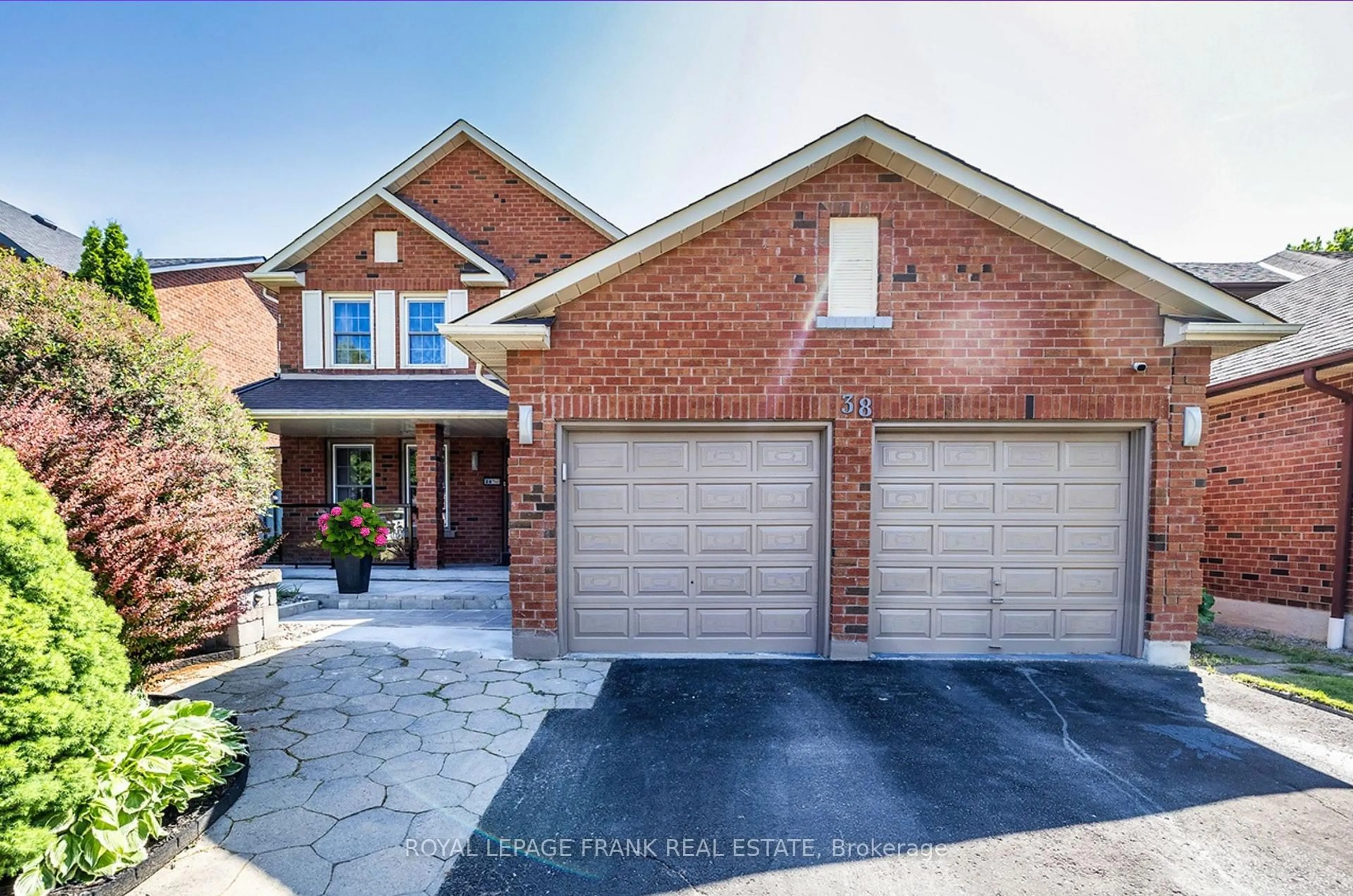 Home with brick exterior material, street for 38 Glen Hill Dr, Whitby Ontario L1N 7A1