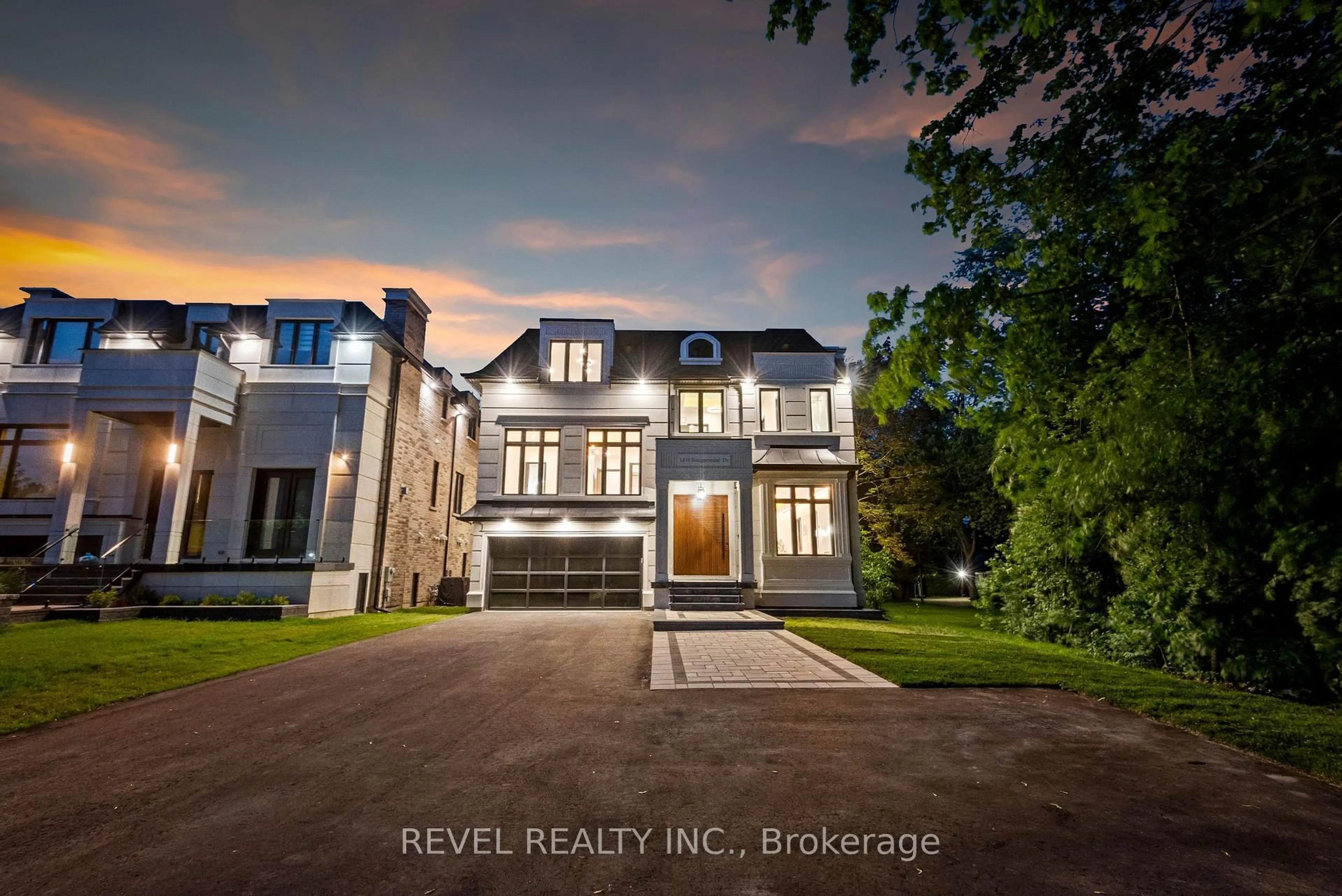 Home with brick exterior material, street for 1419 Rougemount Dr, Pickering Ontario L1V 1N2