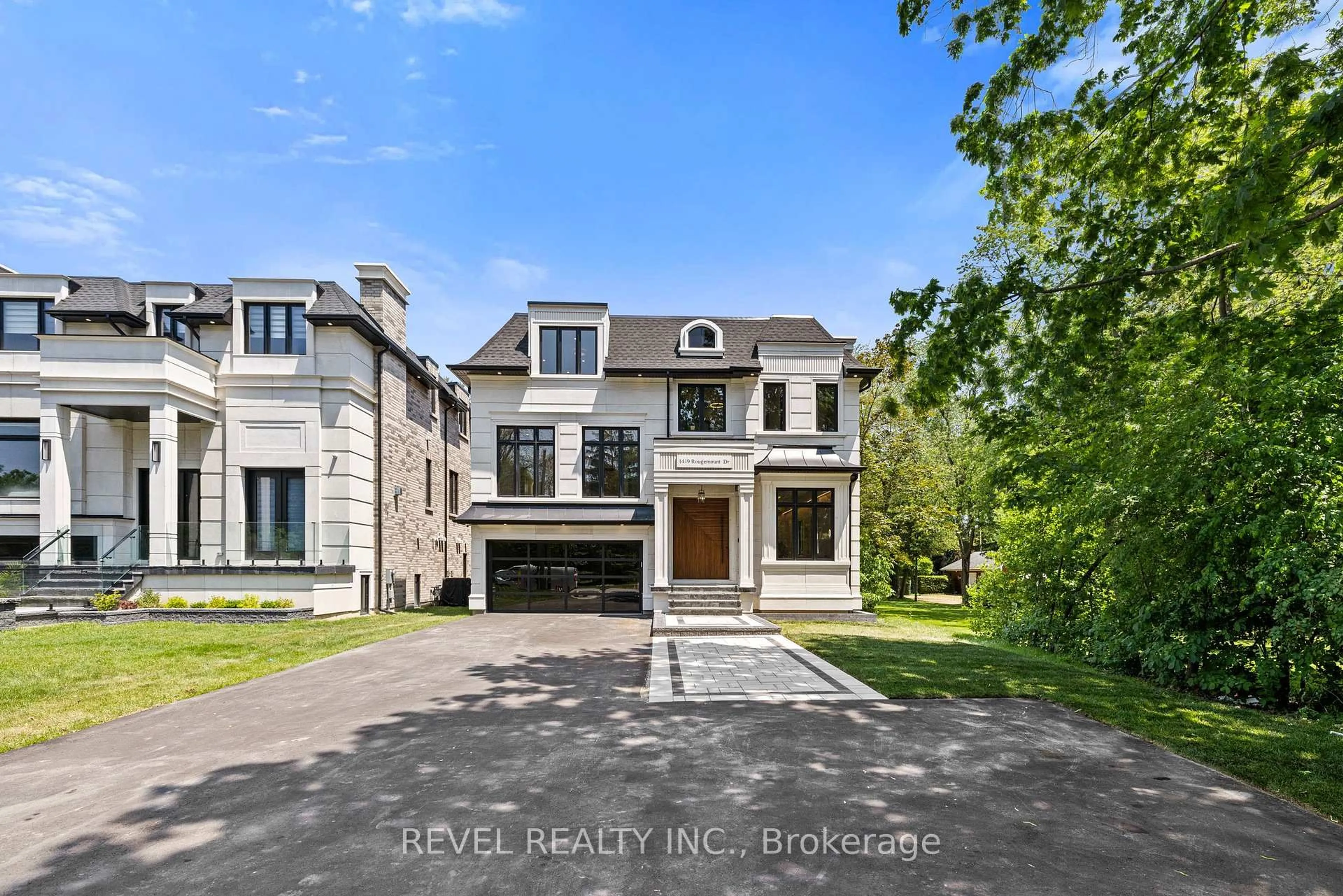 Home with brick exterior material, street for 1419 Rougemount Dr, Pickering Ontario L1V 1N2