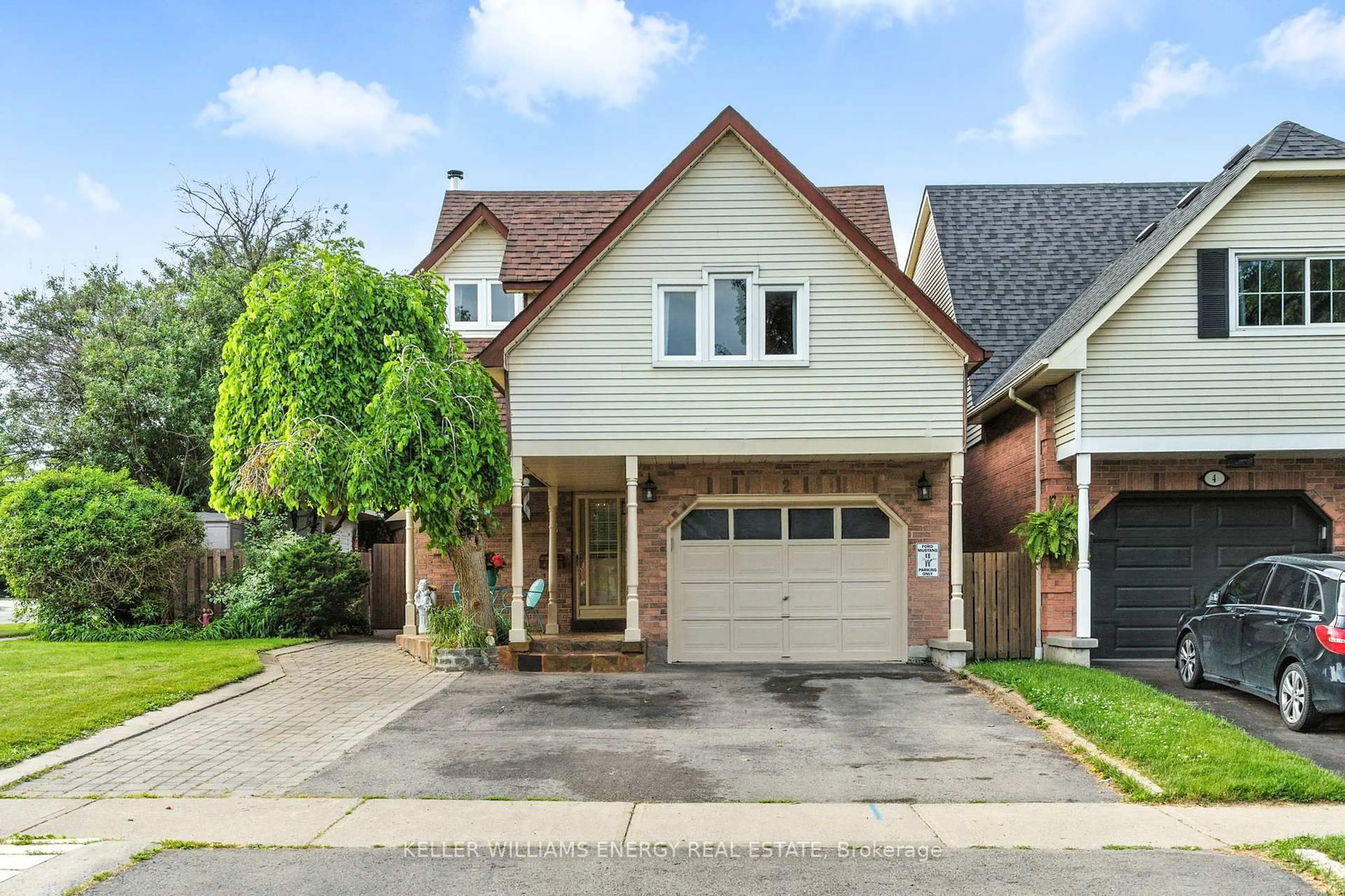 Home with brick exterior material, street for 2 Henderson Dr, Whitby Ontario L1N 7Y2