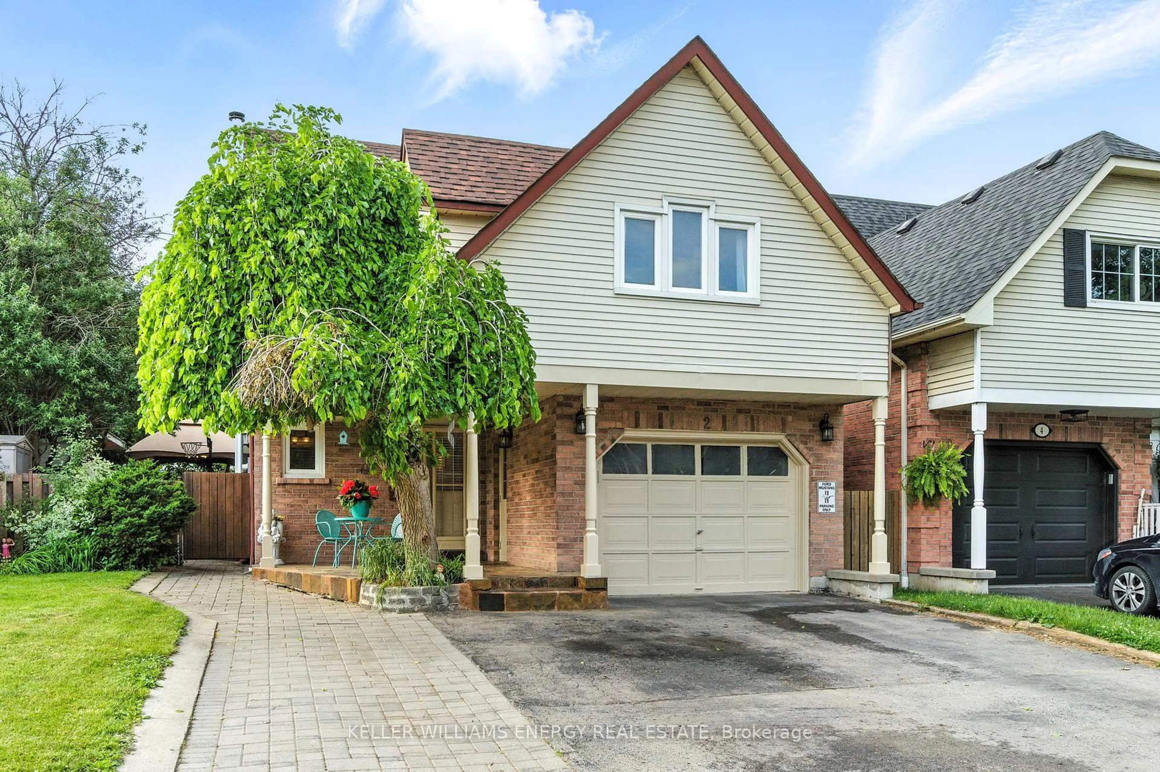 Home with brick exterior material, street for 2 Henderson Dr, Whitby Ontario L1N 7Y2