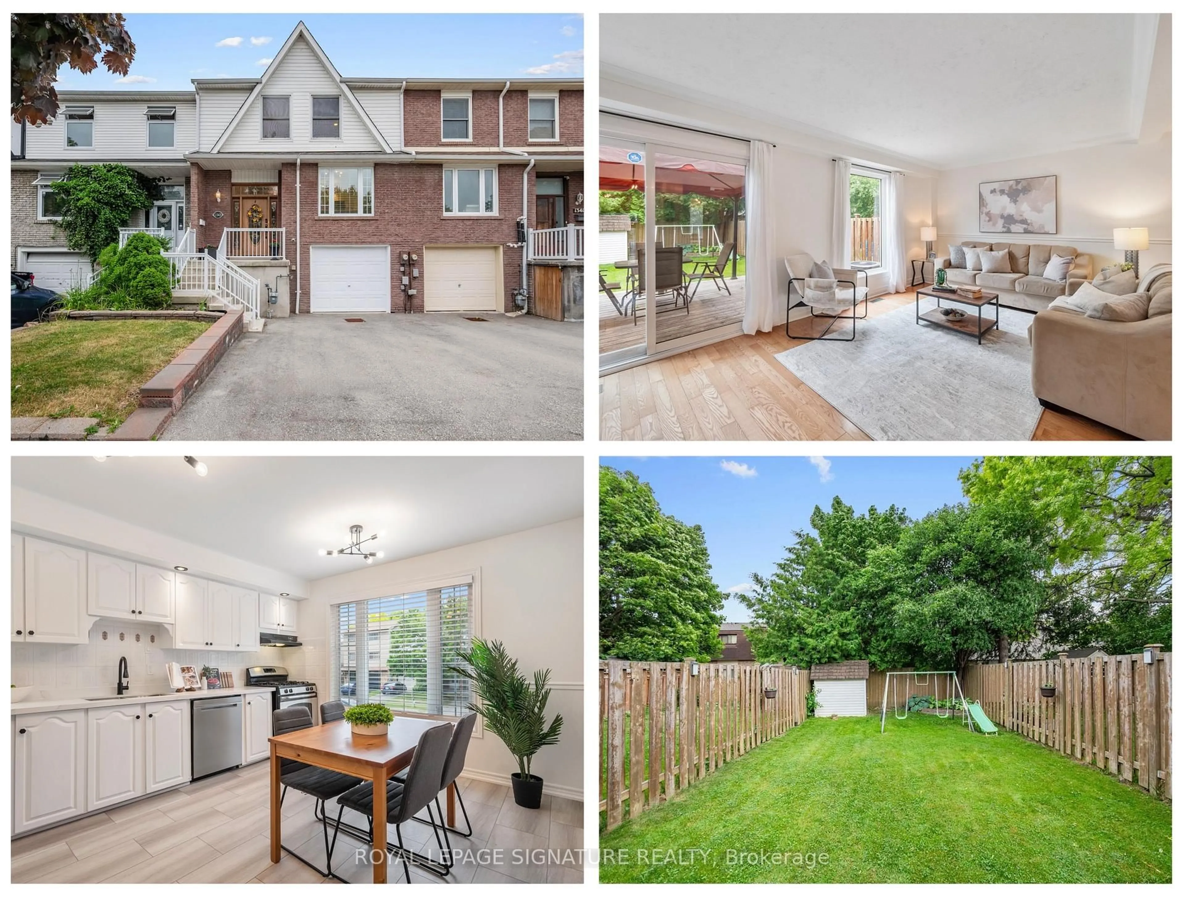 A pic from outside/outdoor area/front of a property/back of a property/a pic from drone, street for 1343 Brands Crt, Pickering Ontario L1V 2T2