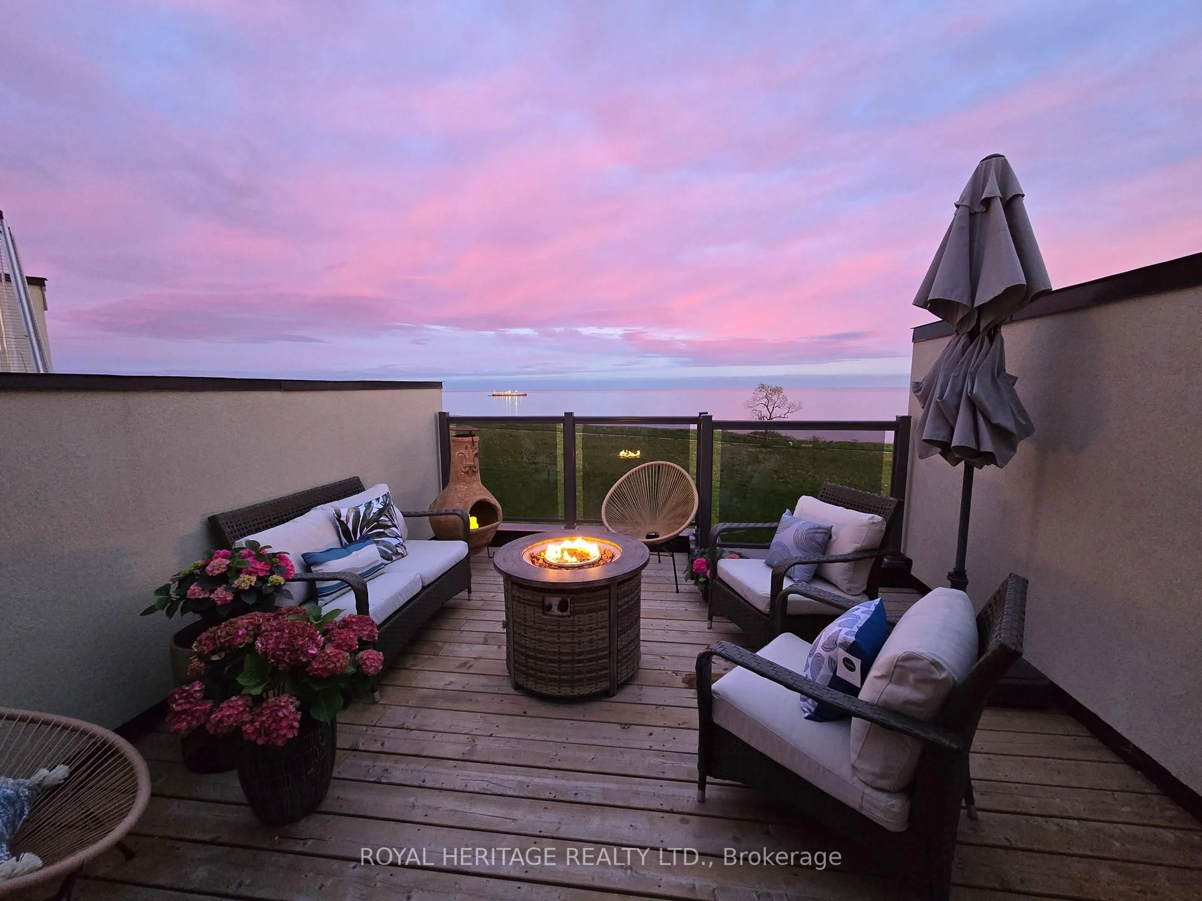 Patio, water/lake/river/ocean view for 647 Port Darlington Rd, Clarington Ontario L1C 7G2