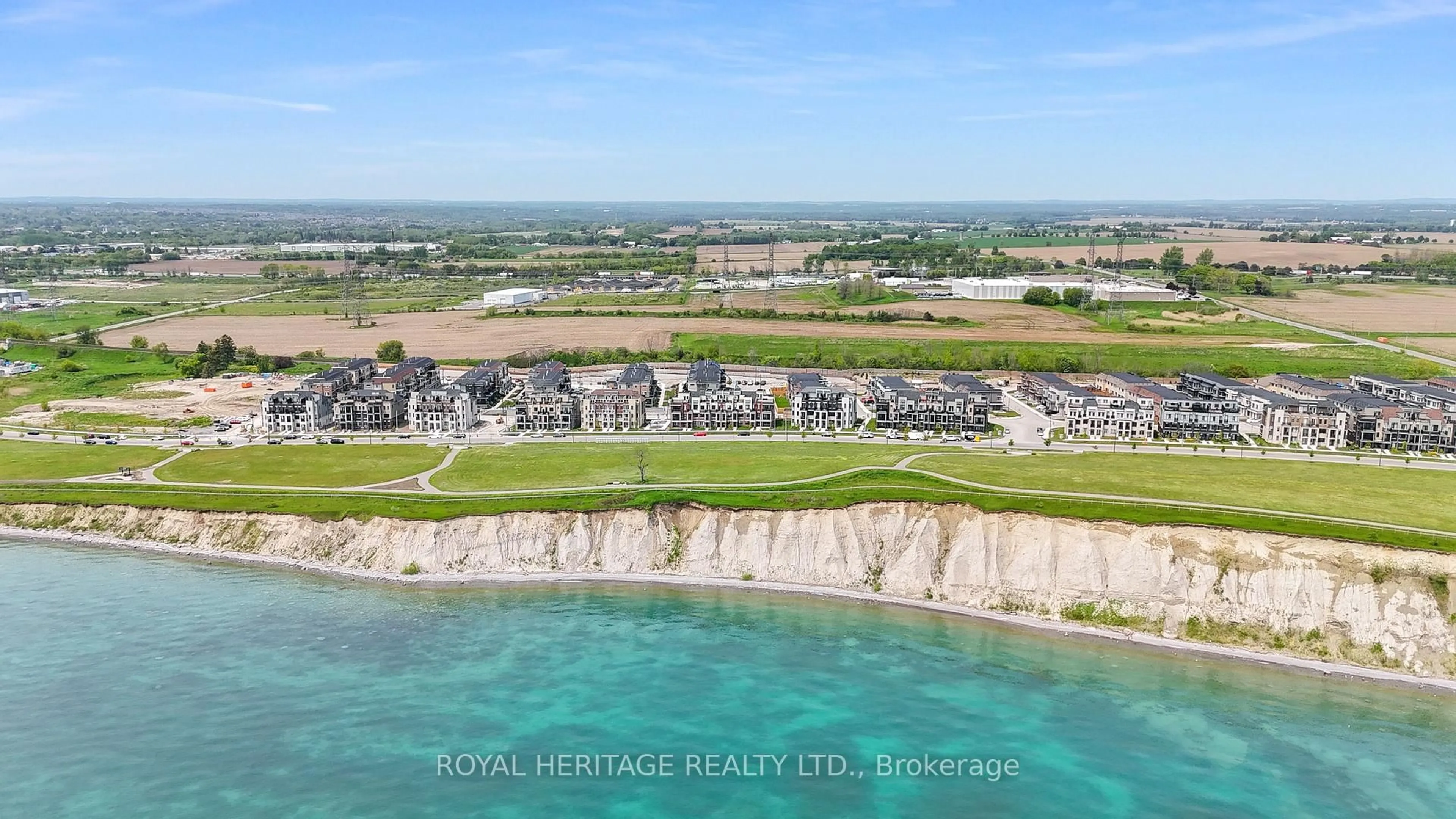 A pic from outside/outdoor area/front of a property/back of a property/a pic from drone, water/lake/river/ocean view for 647 Port Darlington Rd, Clarington Ontario L1C 7G2