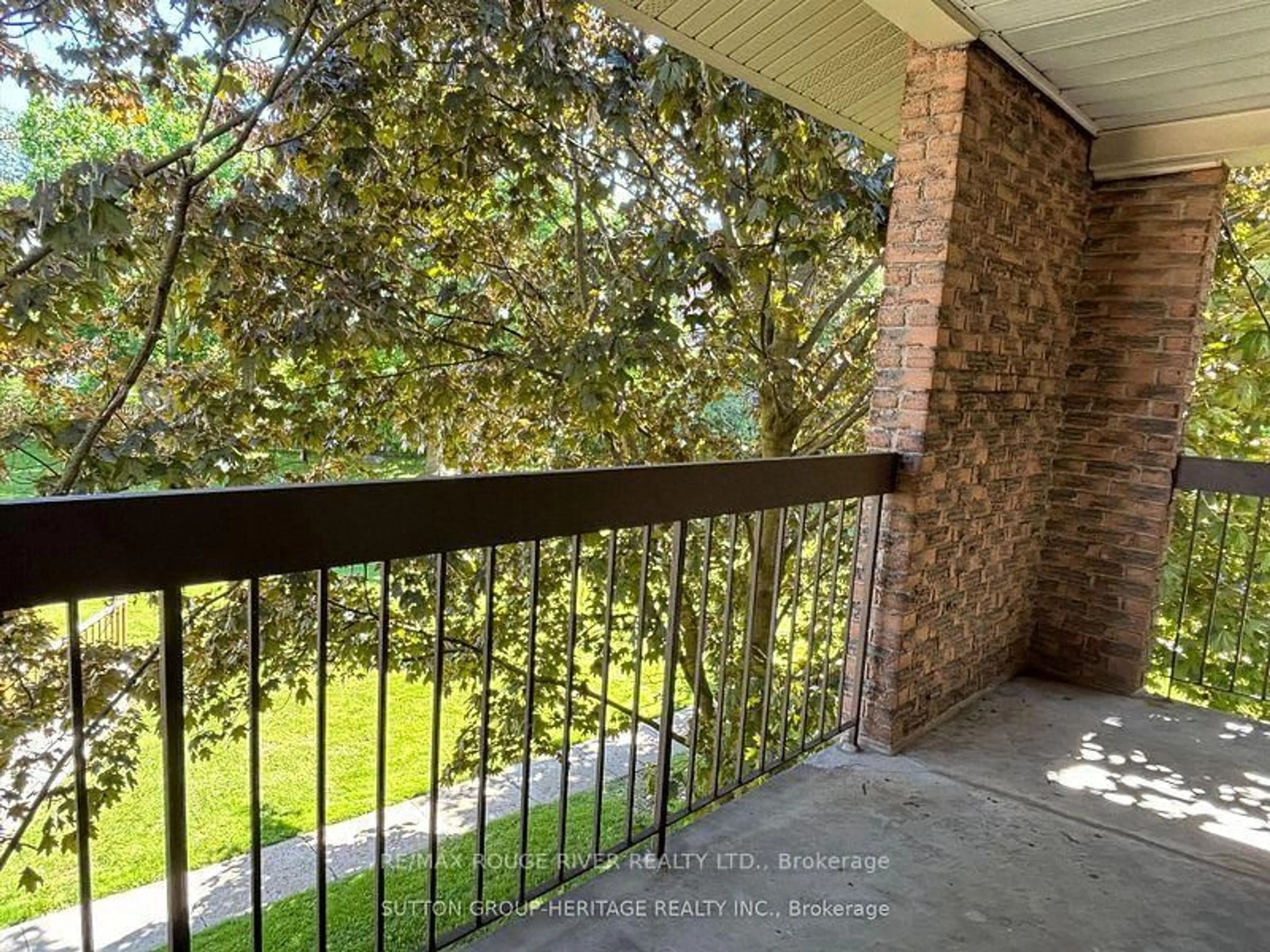 Balcony in the apartment, water/lake/river/ocean view for 1360 Glenanna Rd #9A, Pickering Ontario L1V 2T5