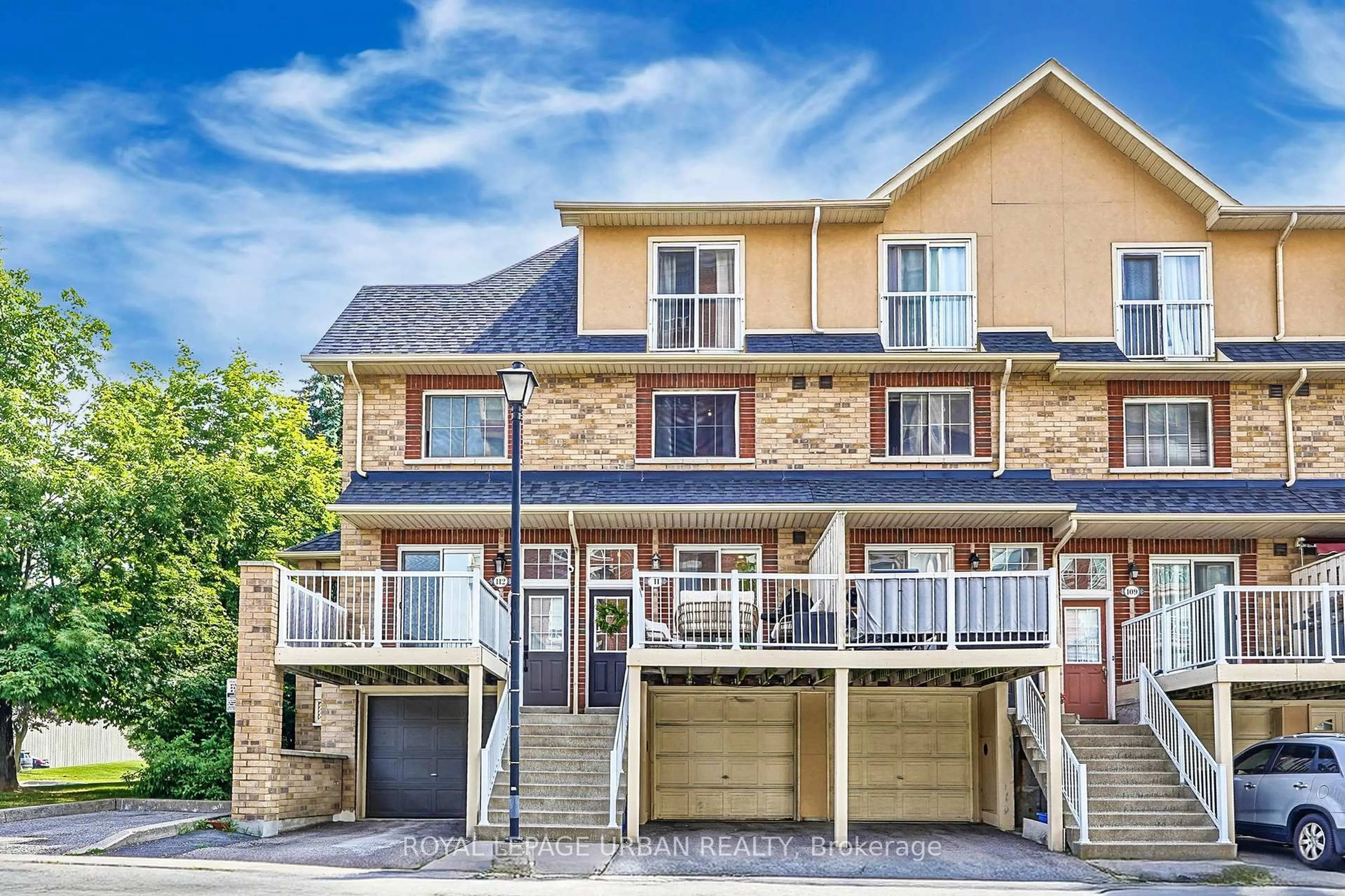 Home with brick exterior material, street for 1775 Valley Farm Rd #111, Pickering Ontario L1V 7J9