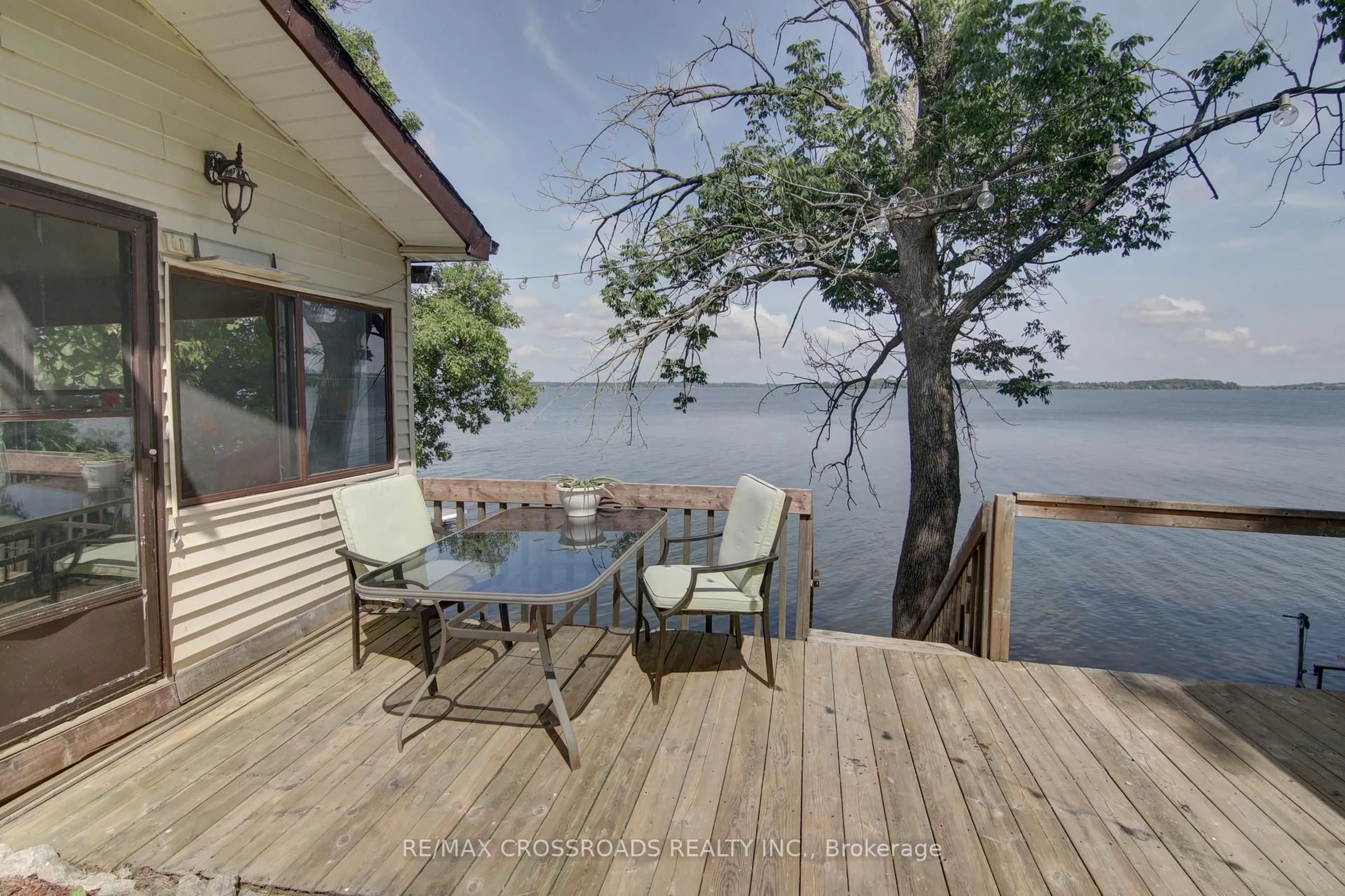 Patio, water/lake/river/ocean view for 296 Williams Point Rd, Scugog Ontario L0B 1E0