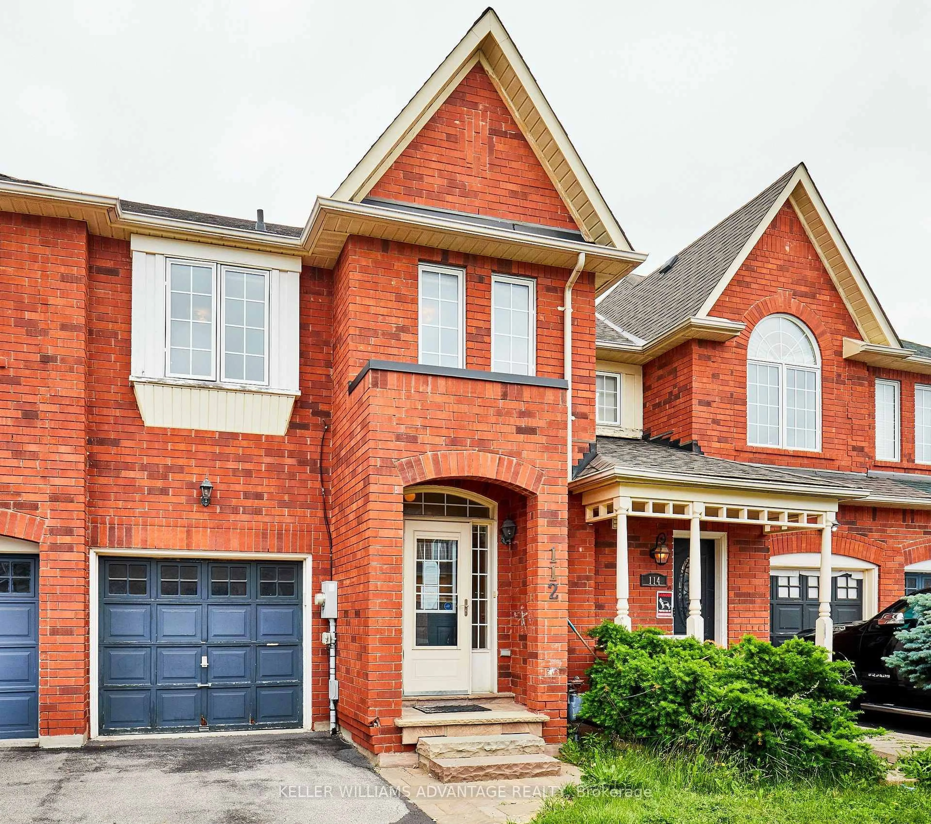 Home with brick exterior material, street for 112 Stokely Cres, Whitby Ontario L1N 9S8