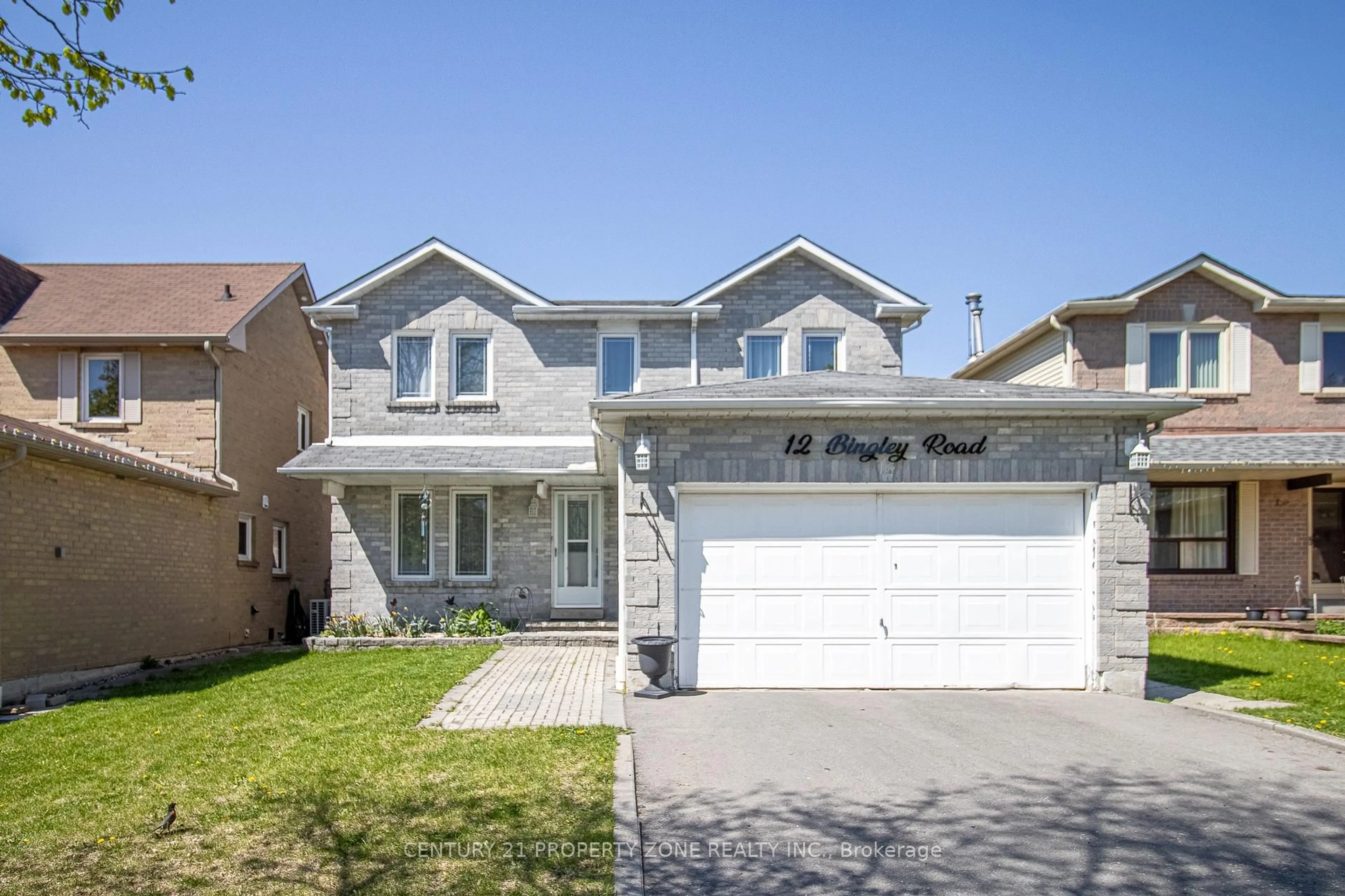 Home with vinyl exterior material, street for 12 Bingley Rd, Toronto Ontario M1X 1L1