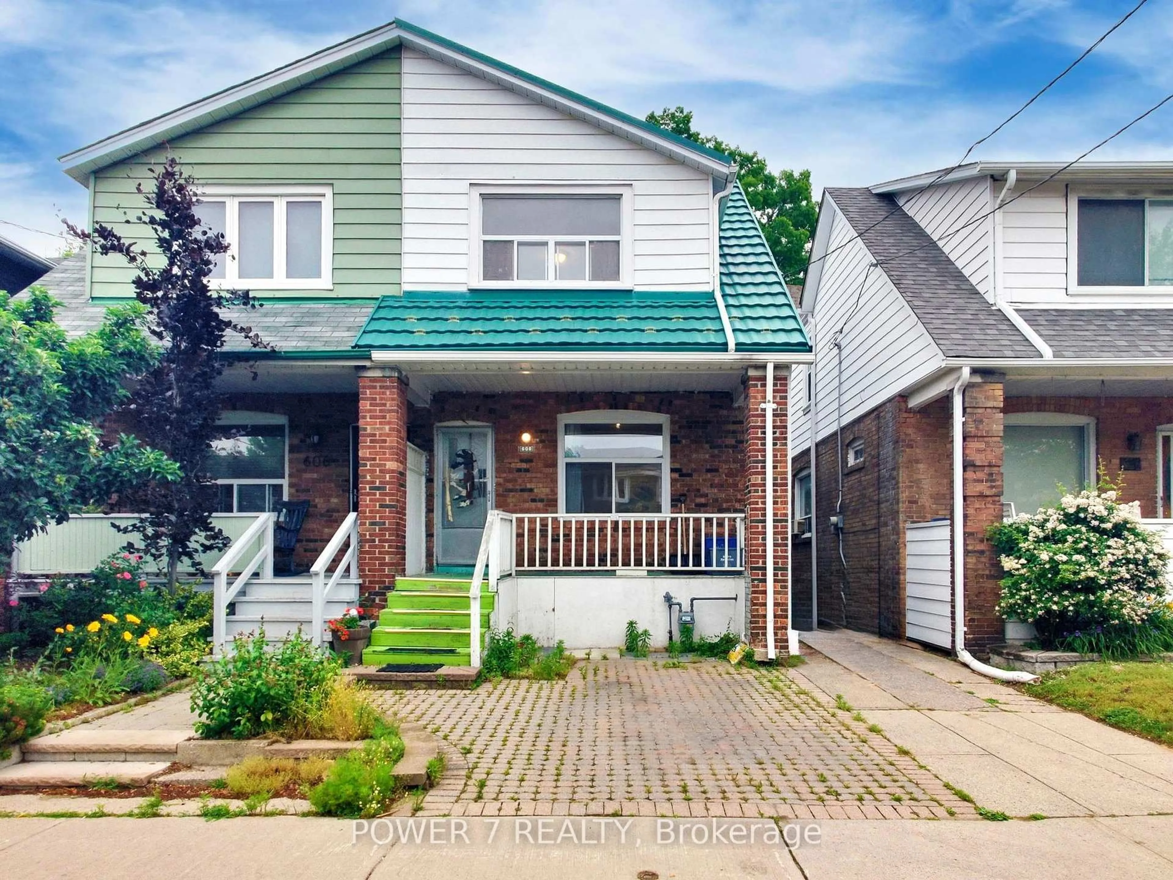 Home with brick exterior material, street for 608 Milverton Blvd, Toronto Ontario M4C 1X7