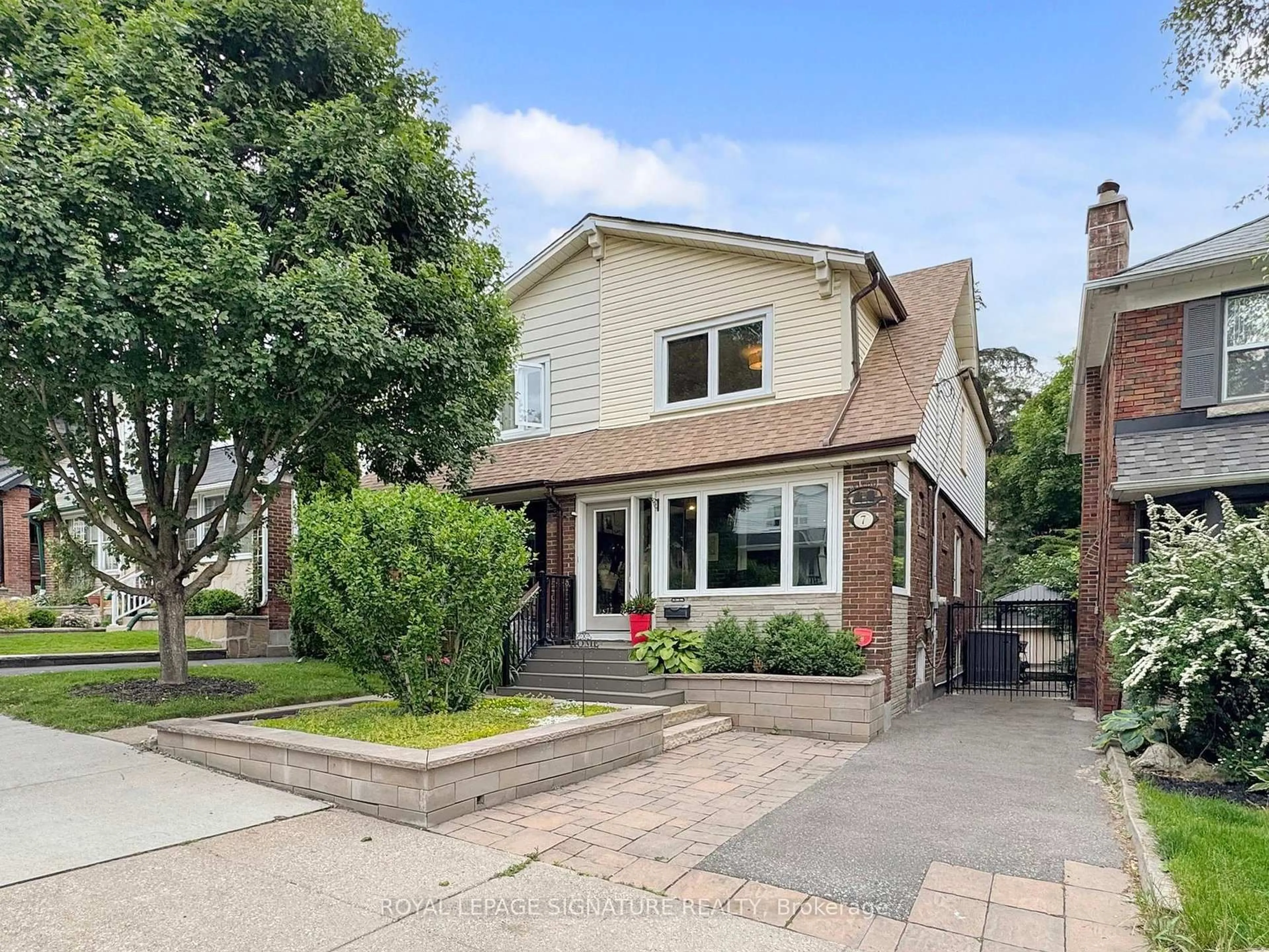 Home with brick exterior material, street for 7 Firstbrooke Rd, Toronto Ontario M4E 2L2
