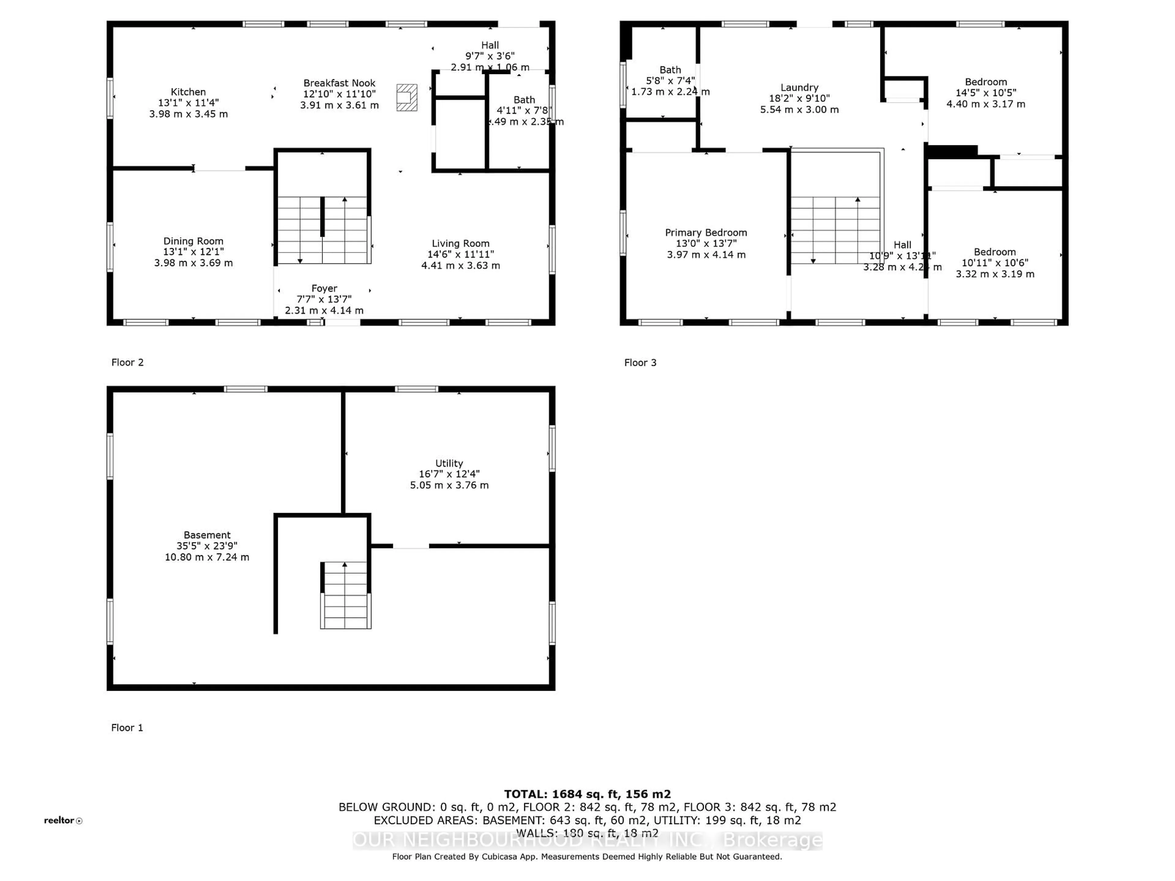 Floor plan for 601 Nichols Rd, Clarington Ontario L1B 0G7