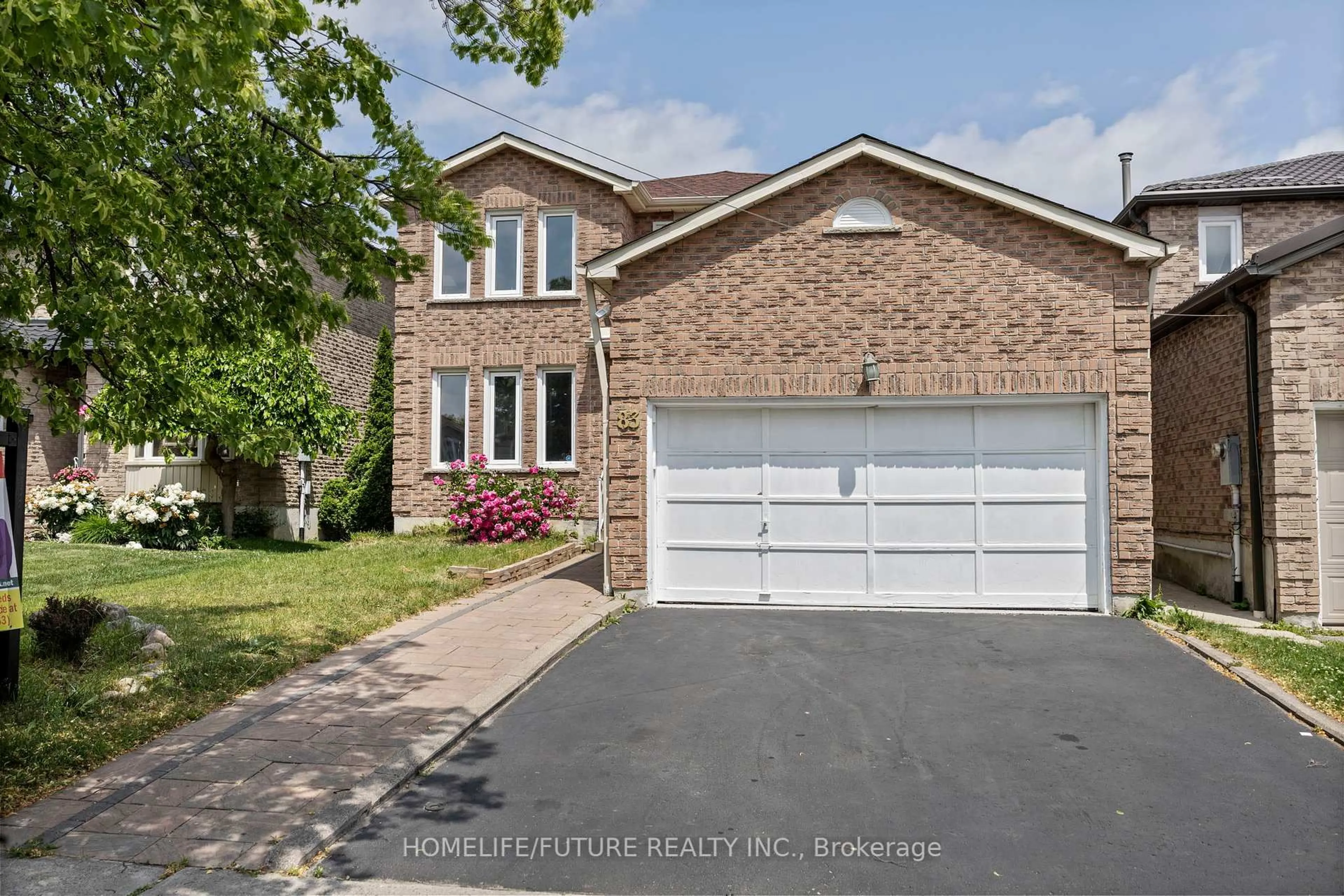 Home with brick exterior material, street for 83 Marshall Cres, Ajax Ontario L1T 2N9