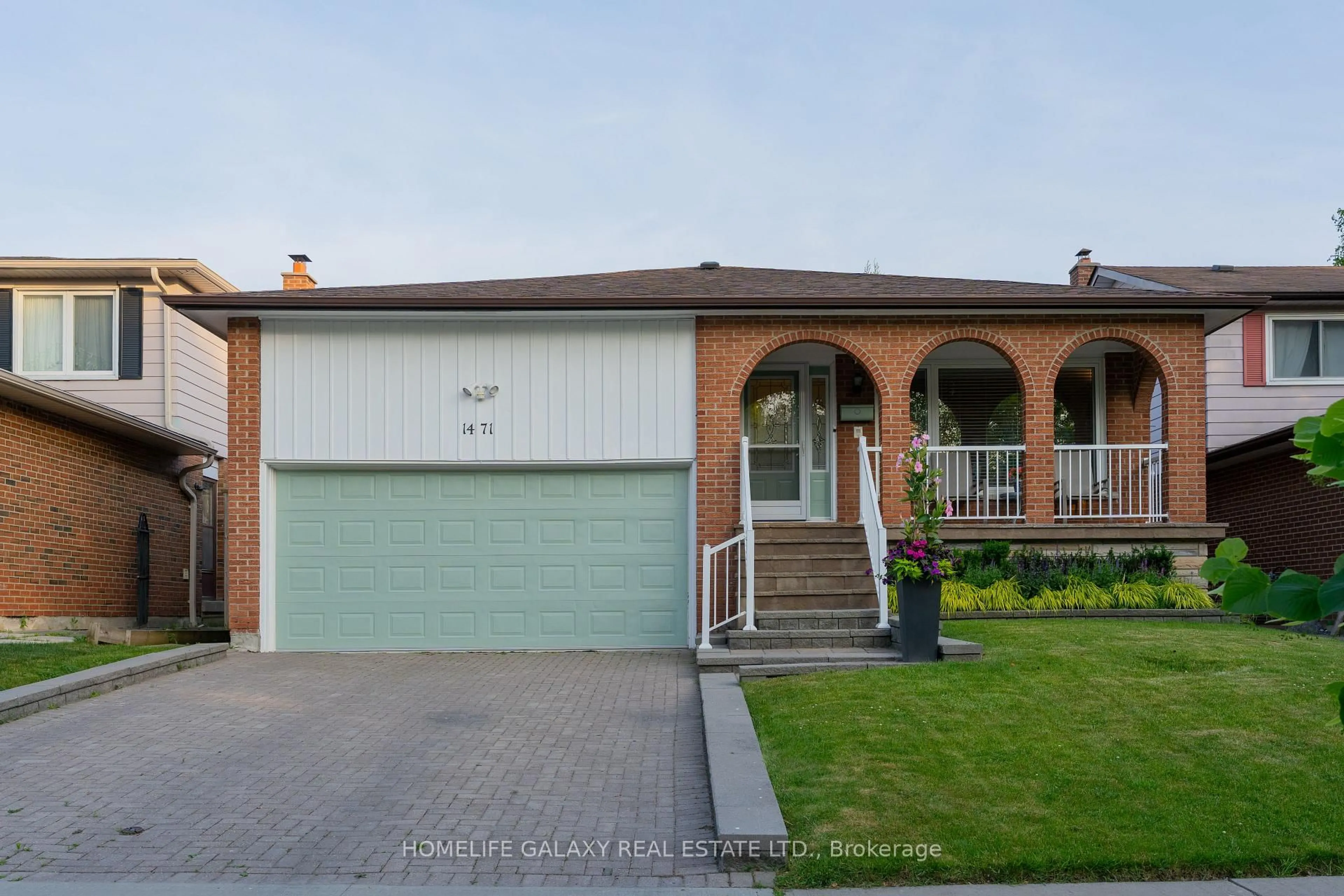 Home with brick exterior material, street for 1471 Fieldlight Blvd, Pickering Ontario L1V 2S3