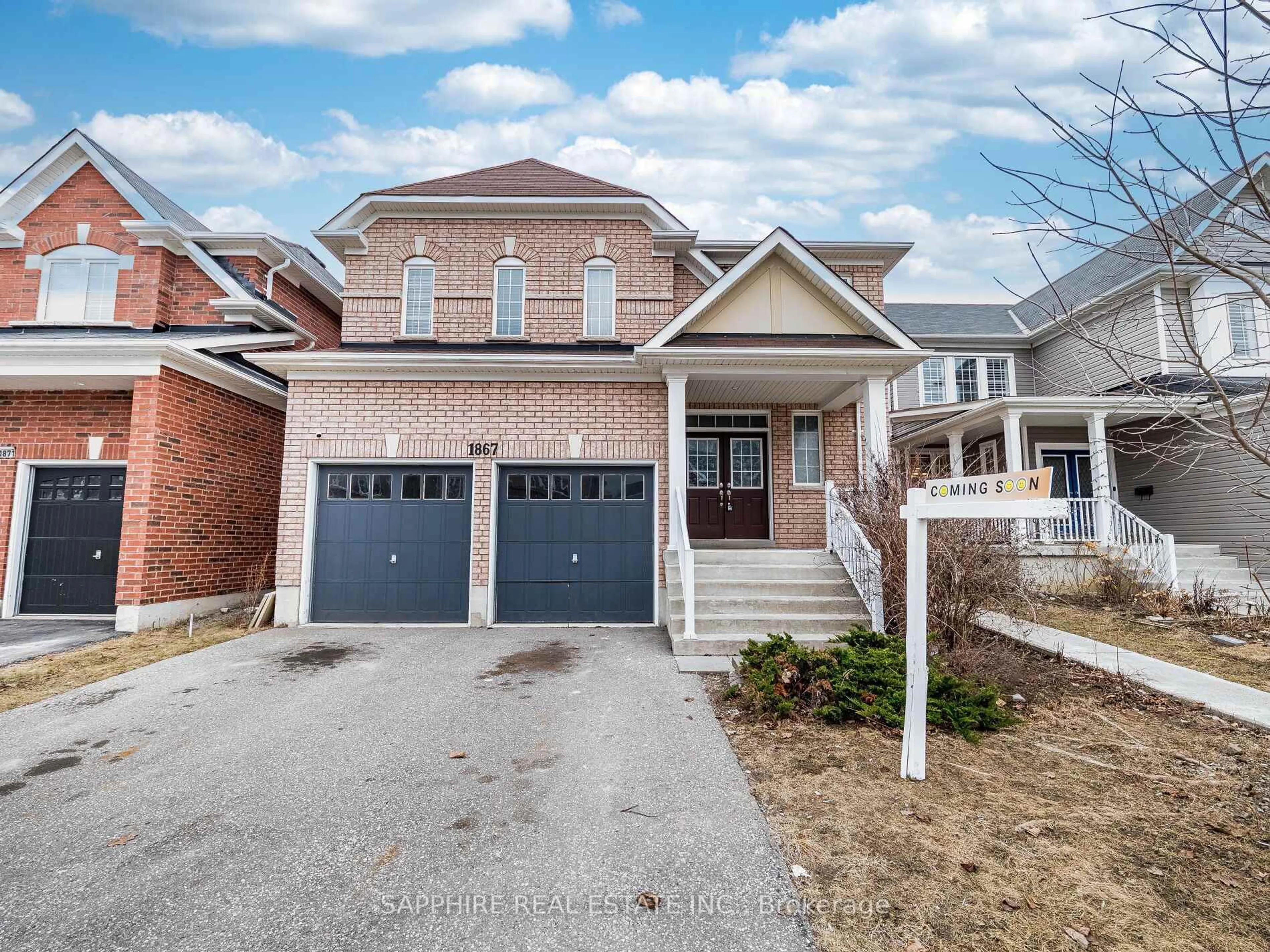 Home with brick exterior material, street for 1867 Arborwood Dr, Oshawa Ontario L1K 0R3