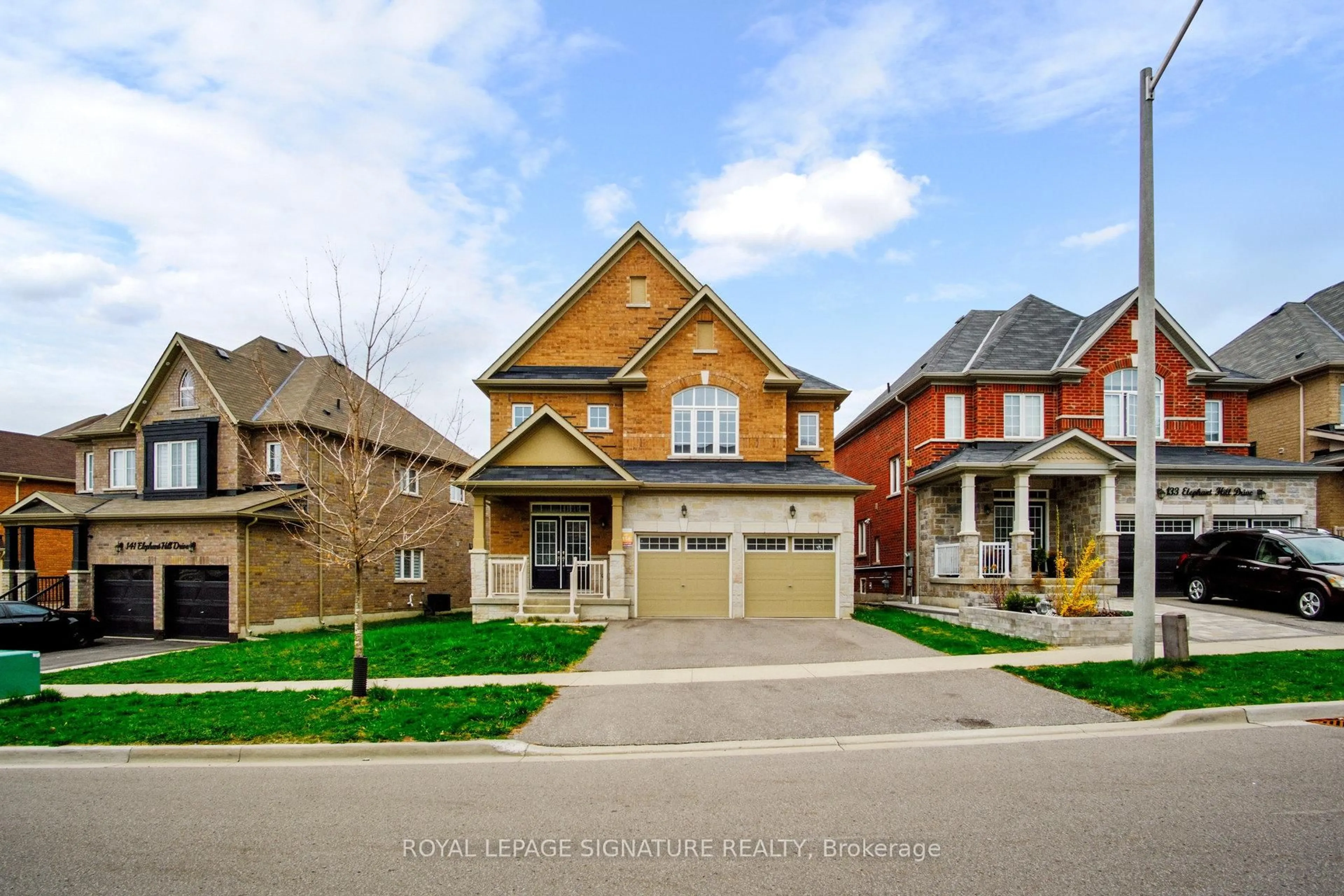 Home with brick exterior material, street for 137 Elephant Hill Dr, Clarington Ontario L1C 0V9