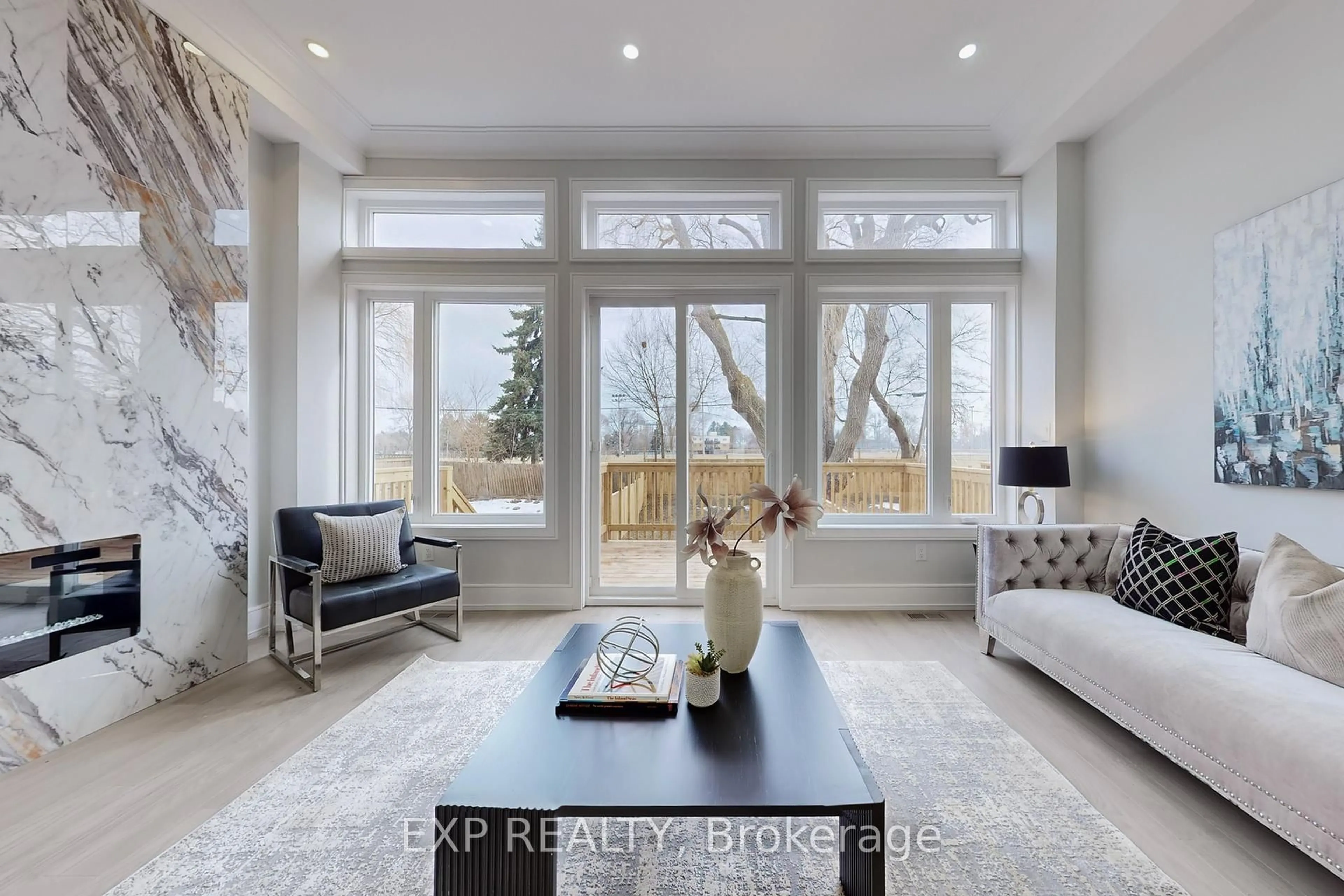 Living room with furniture, unknown for 17 Malta St, Toronto Ontario M1N 2L2