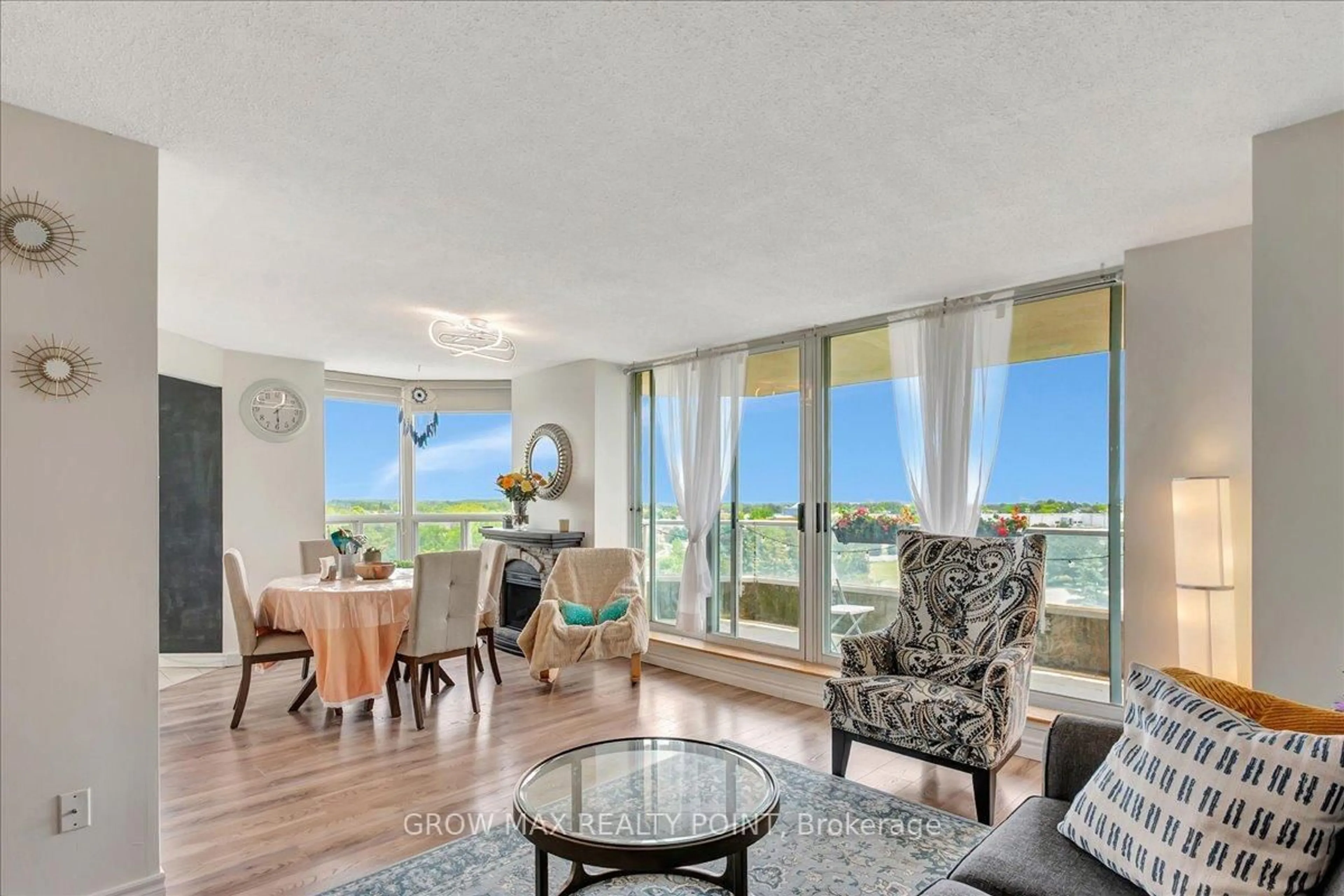 Living room with furniture, unknown for 410 Mclevin Ave #602, Toronto Ontario M1B 5J5