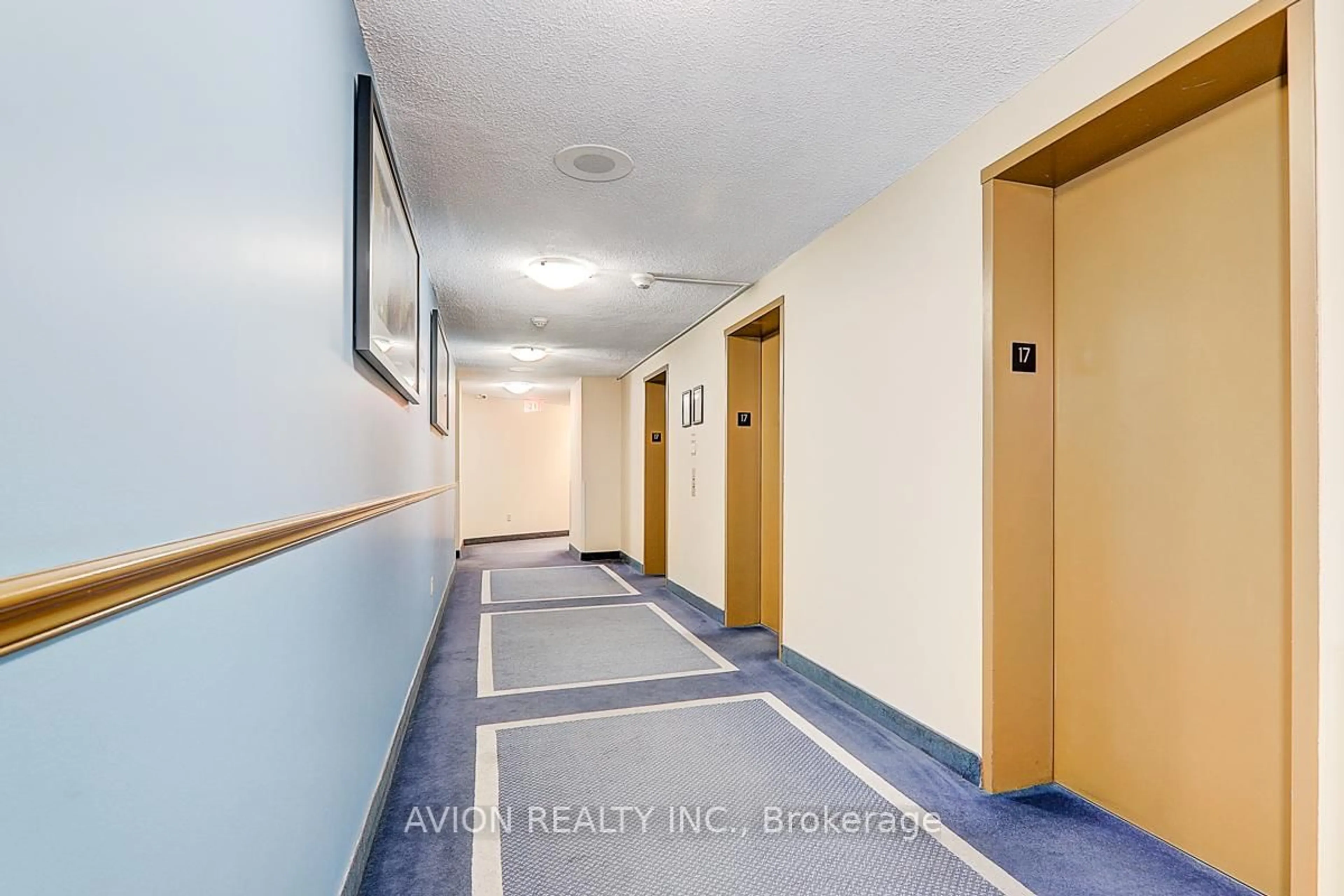 Indoor foyer for 3050 Ellesmere Rd #1701, Toronto Ontario M1E 5E6