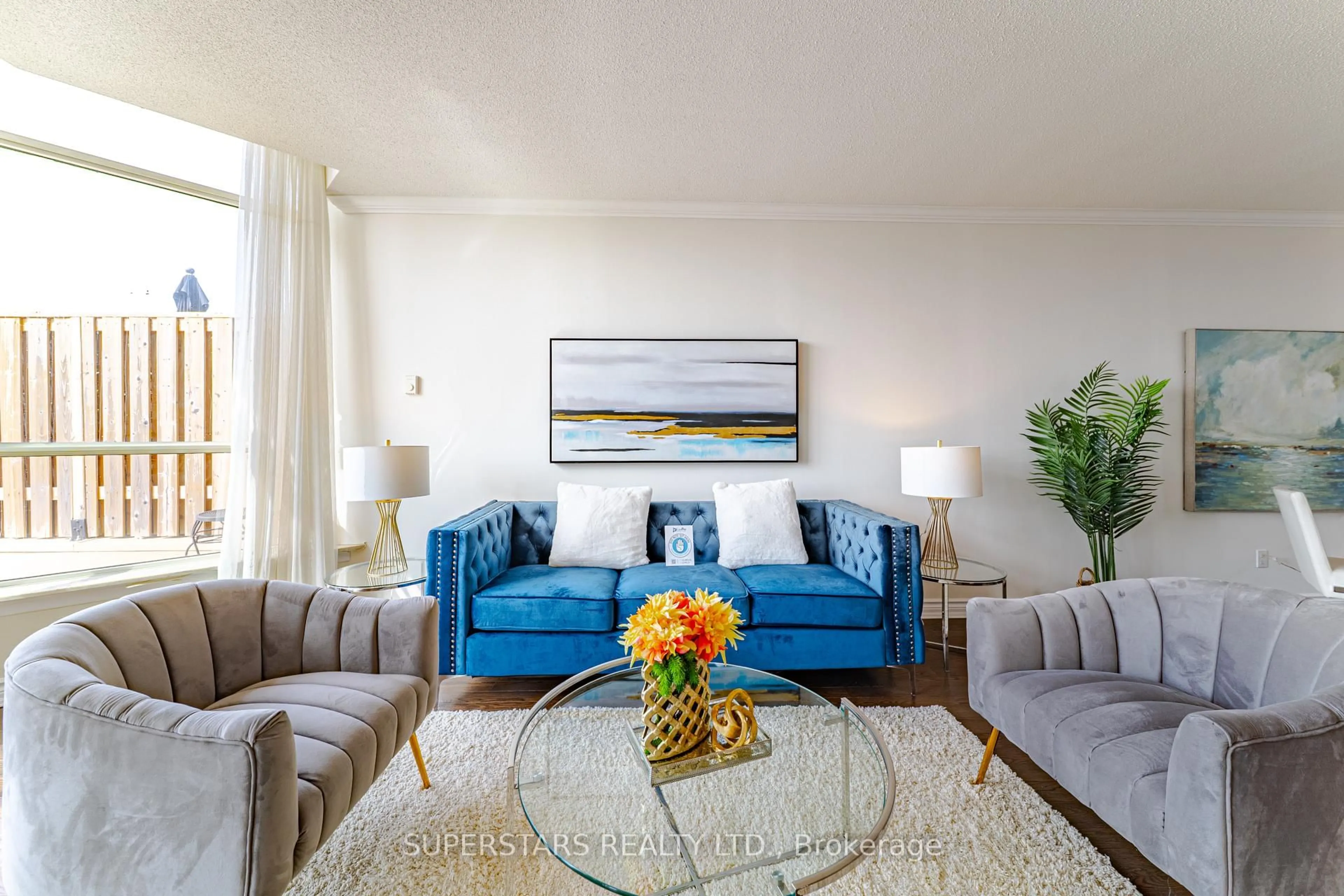 Living room with furniture, unknown for 20 Guildwood Pkwy #PH14, Toronto Ontario M1E 5B6