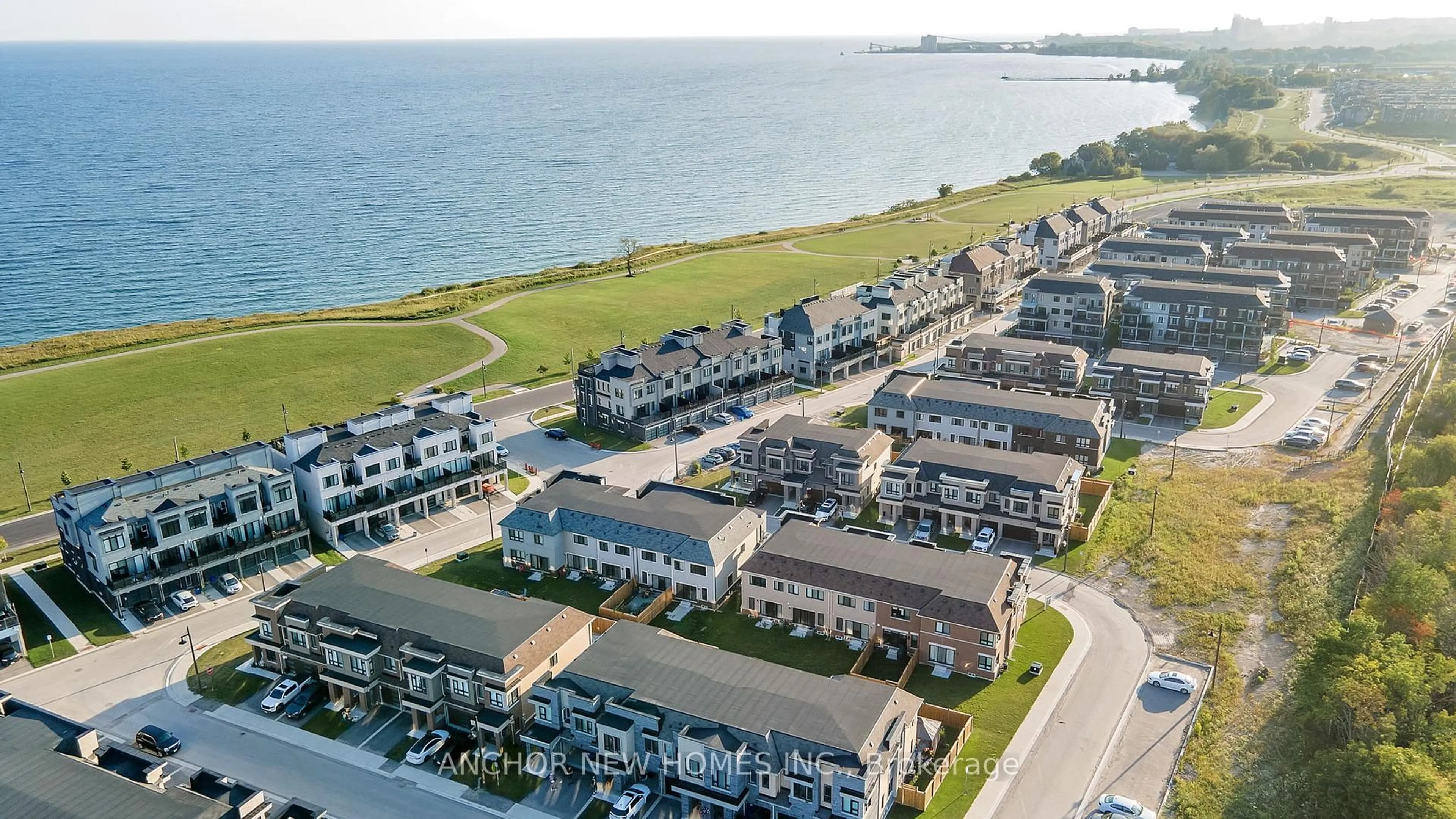 A pic from outside/outdoor area/front of a property/back of a property/a pic from drone, water/lake/river/ocean view for 16A Lookout Dr, Clarington Ontario L1C 7E9