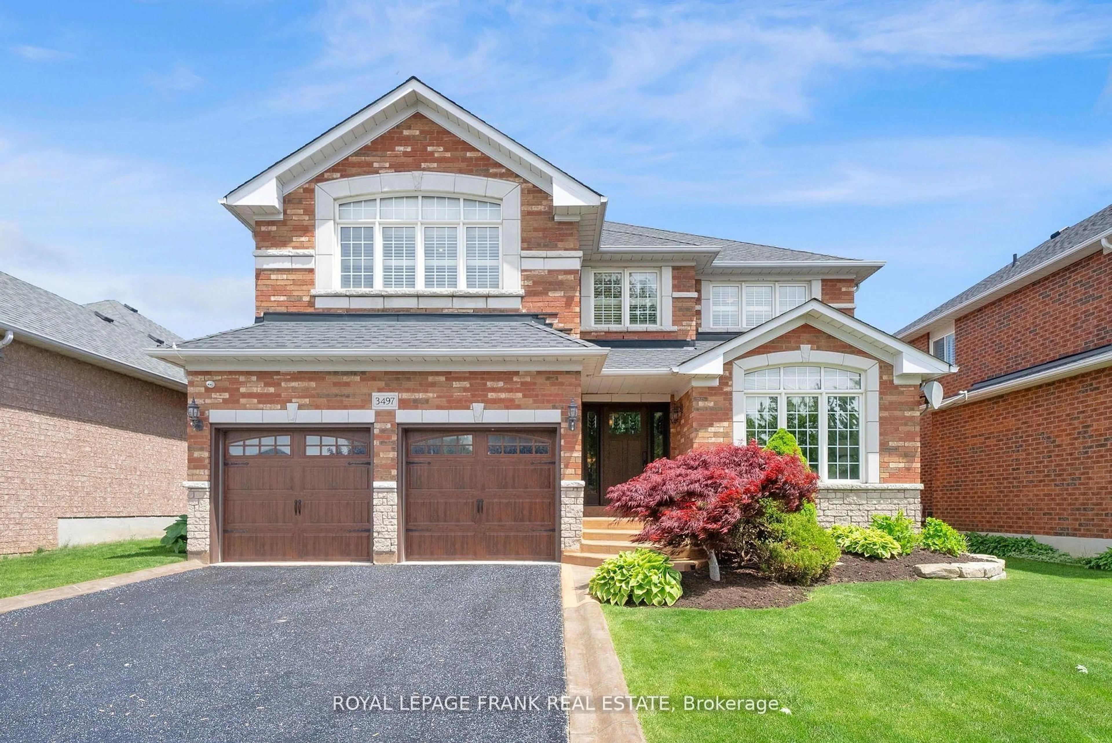 Home with brick exterior material, street for 3497 Garrard Rd, Whitby Ontario L1R 3C8