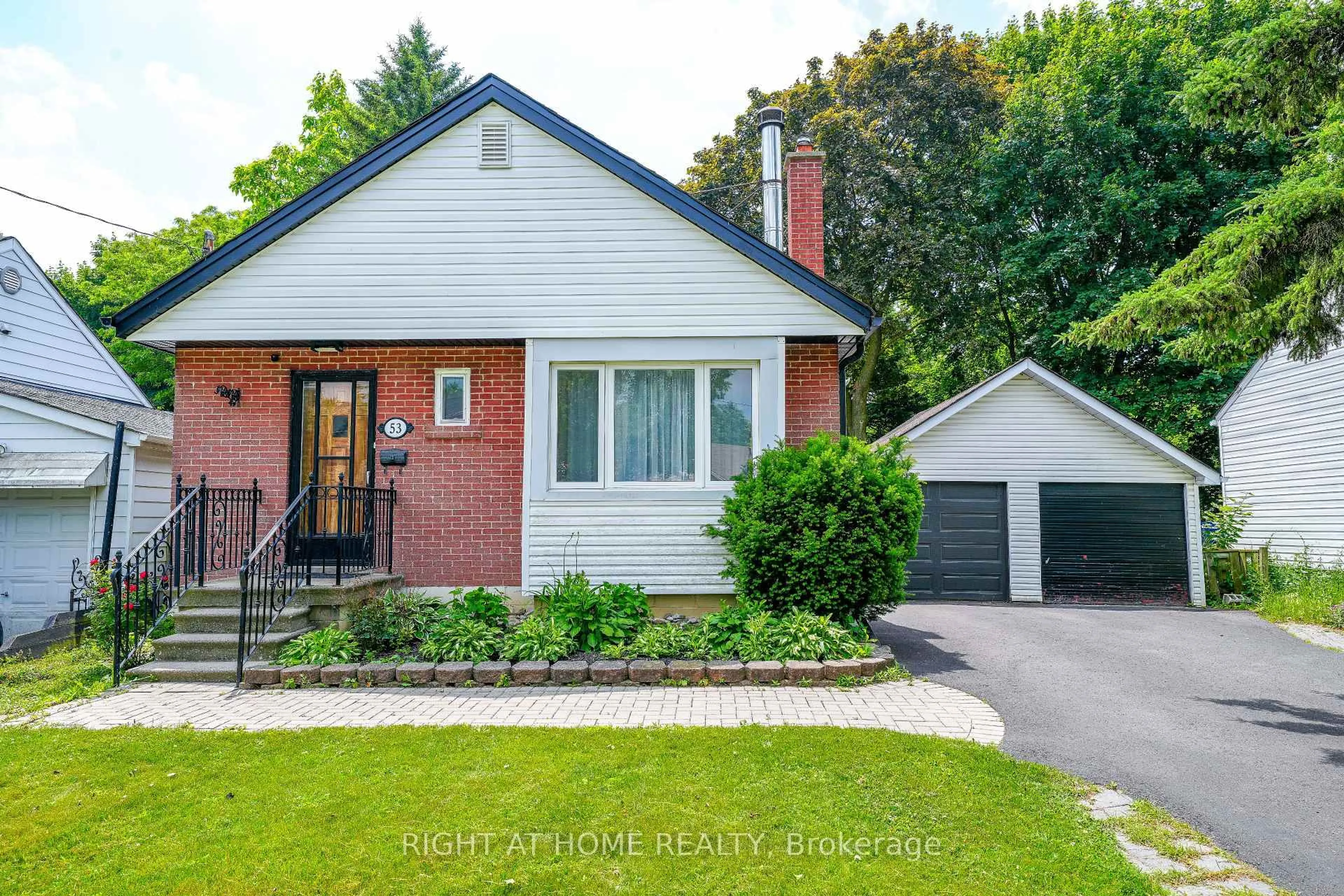 Home with brick exterior material, street for 53 Cree Ave, Toronto Ontario M1M 1Z7