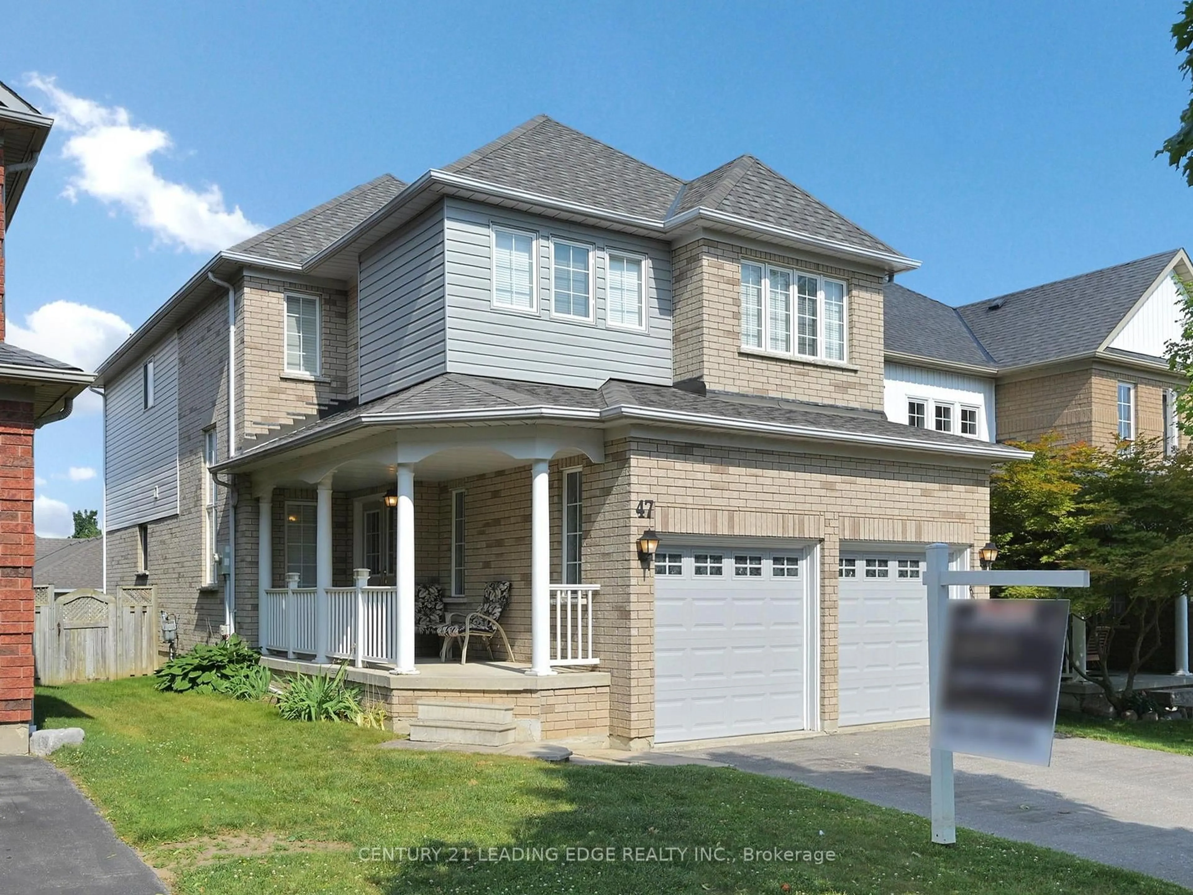 Home with brick exterior material, street for 47 Thames Dr, Whitby Ontario L1R 2R1