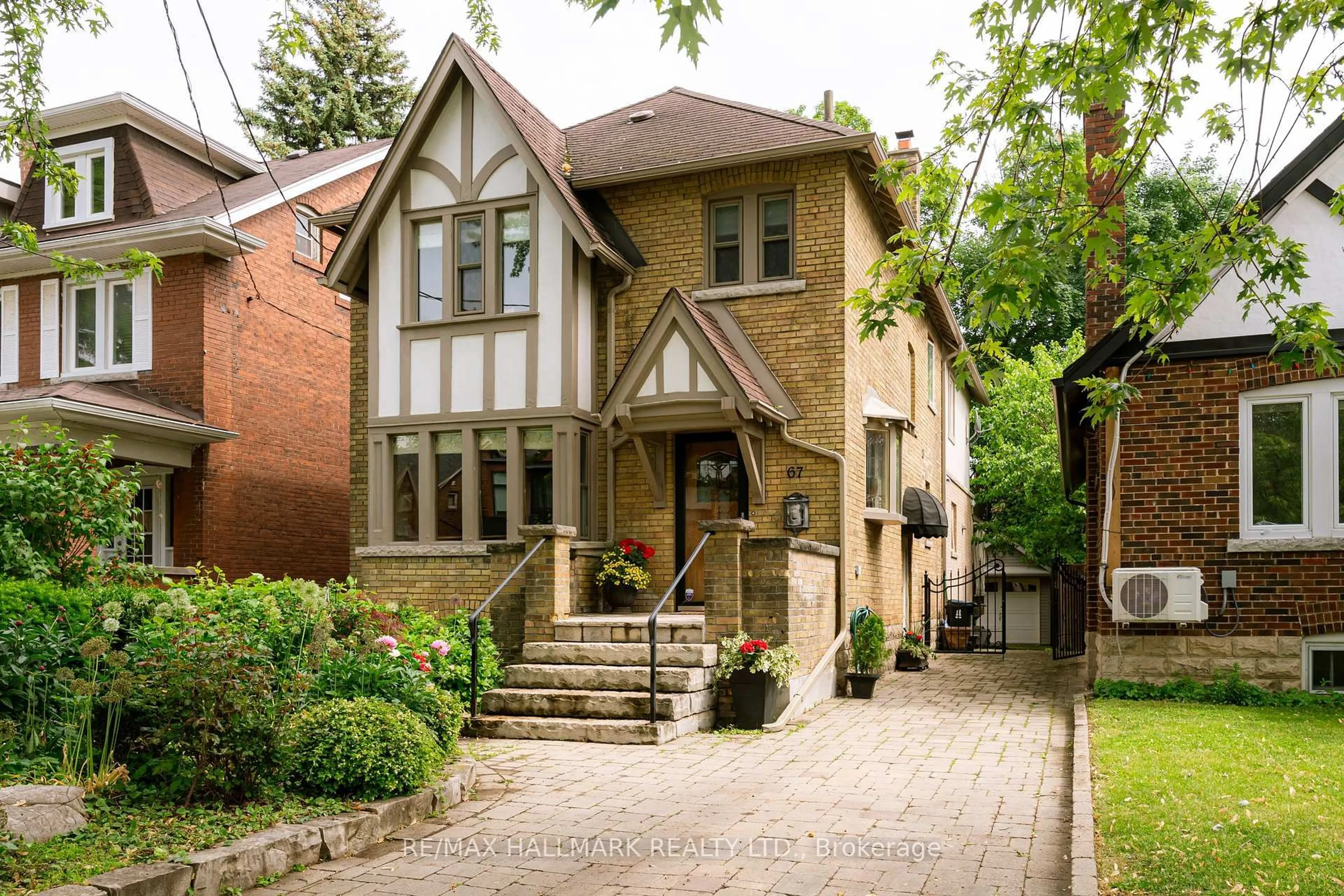 Home with brick exterior material, street for 67 Nealon Ave, Toronto Ontario M4K 1Z3