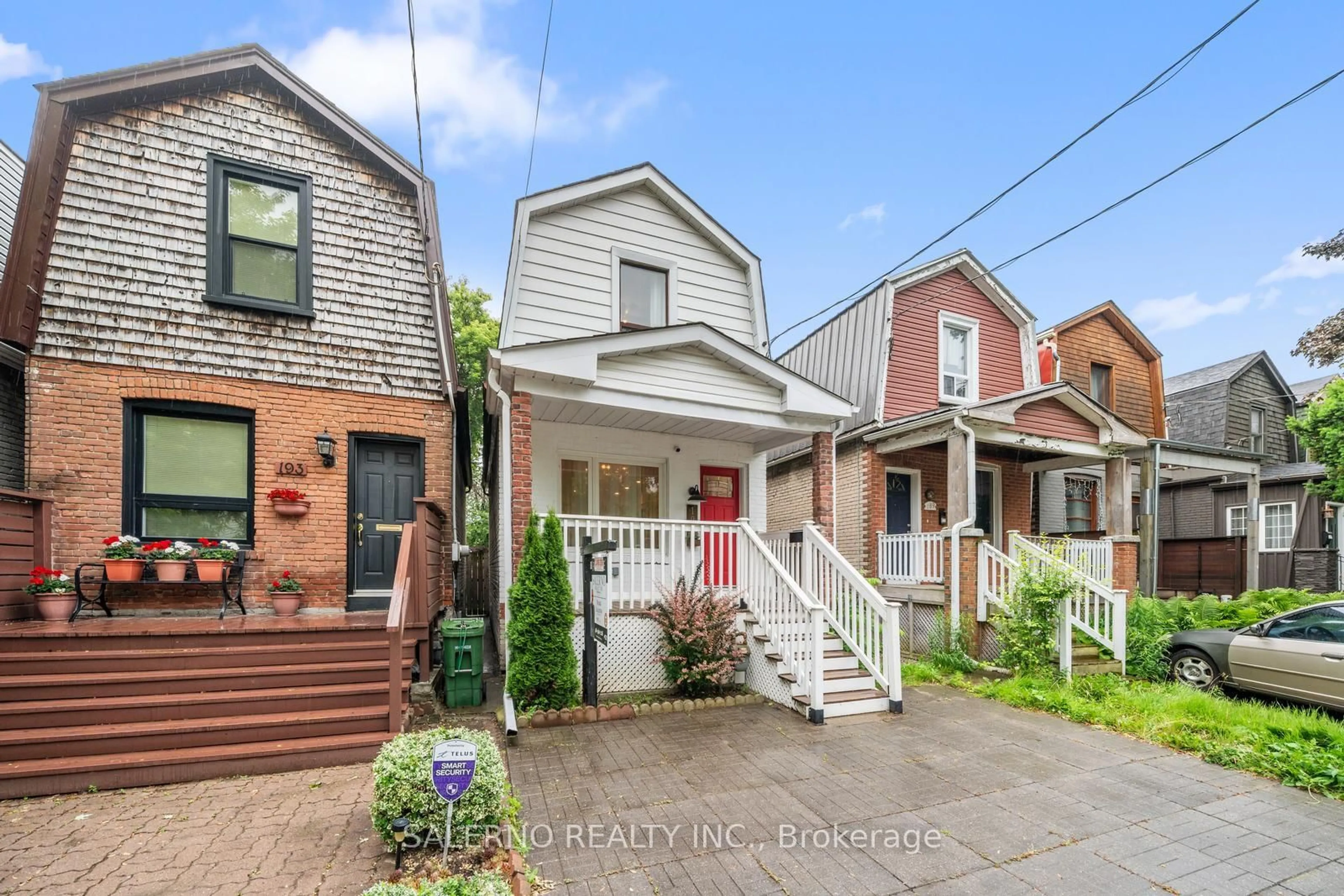 Home with brick exterior material, street for 191 Barker Ave, Toronto Ontario M4C 2P4