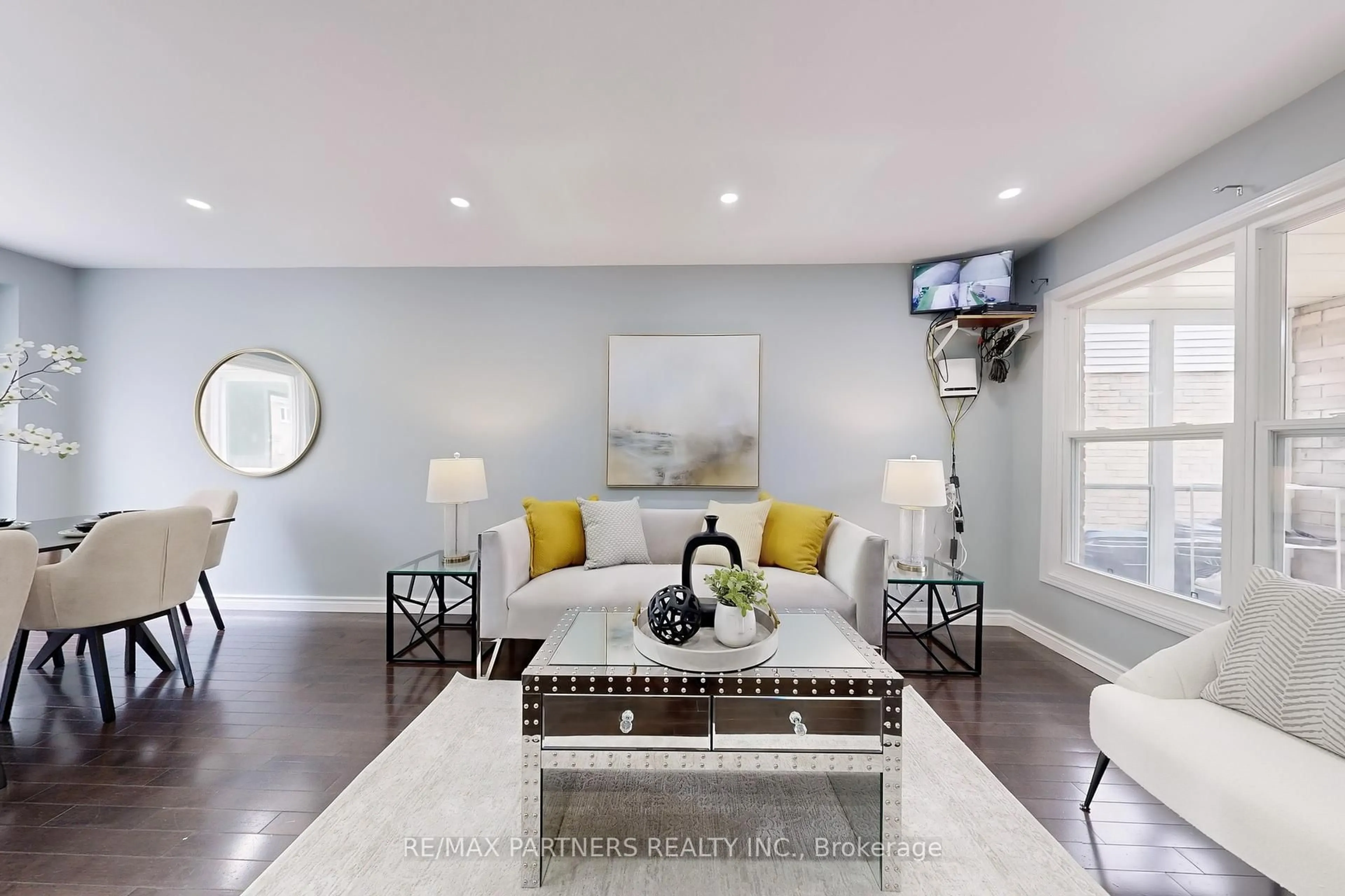Living room with furniture, unknown for 128 Bellrock Dr, Toronto Ontario M1V 3G6