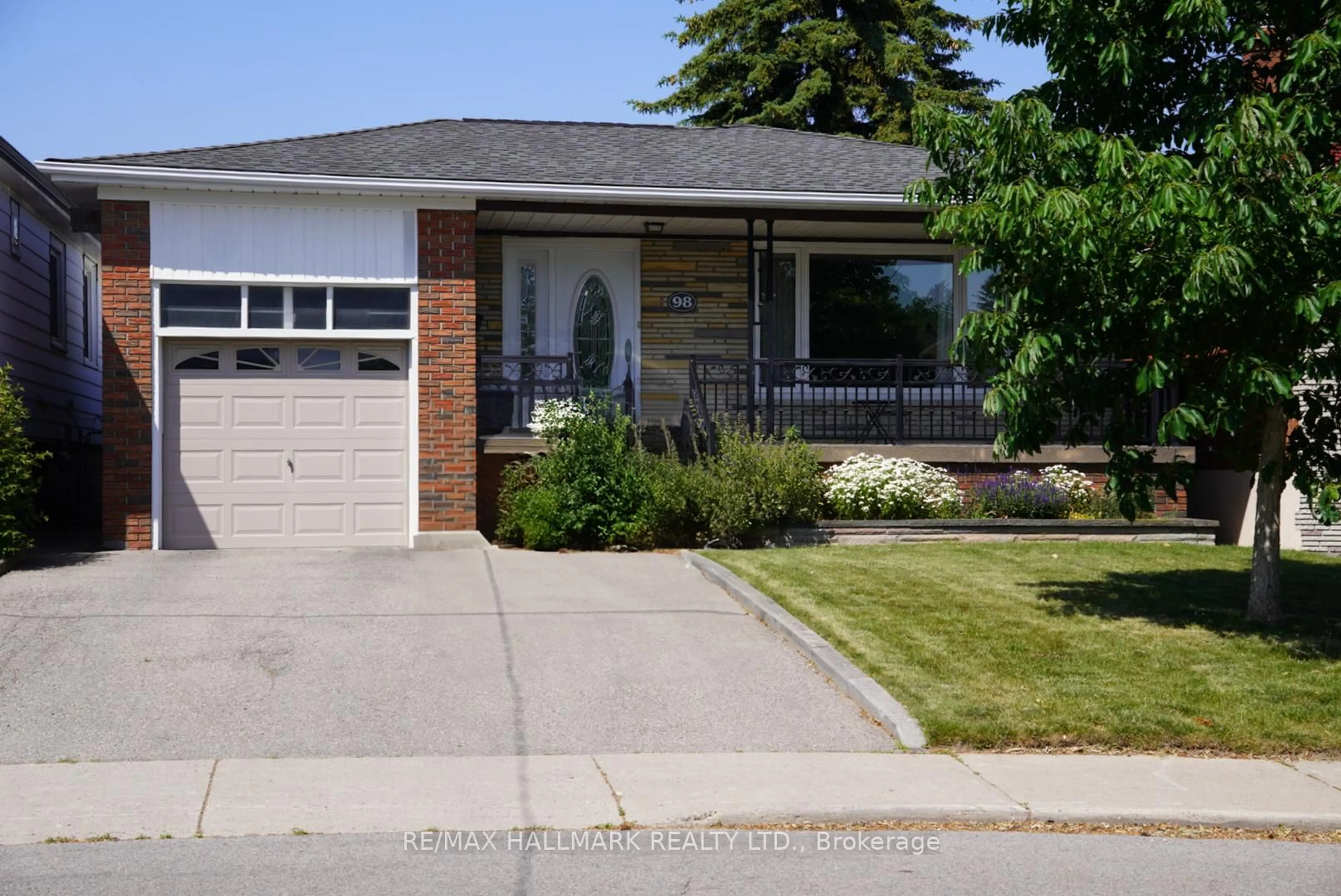 Home with brick exterior material, street for 98 North Woodrow Blvd, Toronto Ontario M1K 1W8