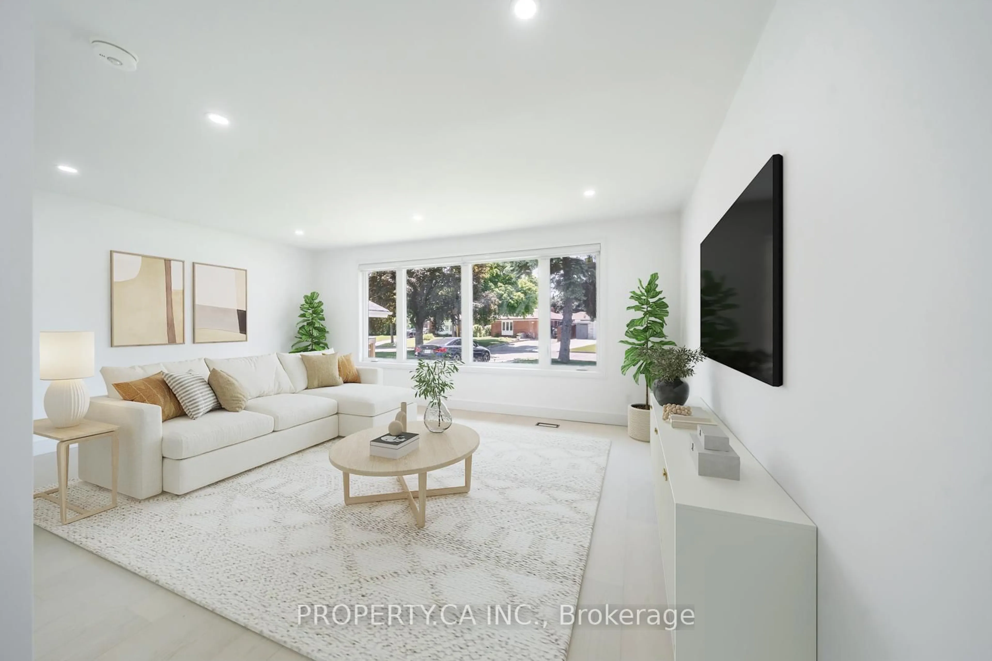 Living room with furniture, unknown for 33 Moorecroft Cres, Toronto Ontario M1K 3T9