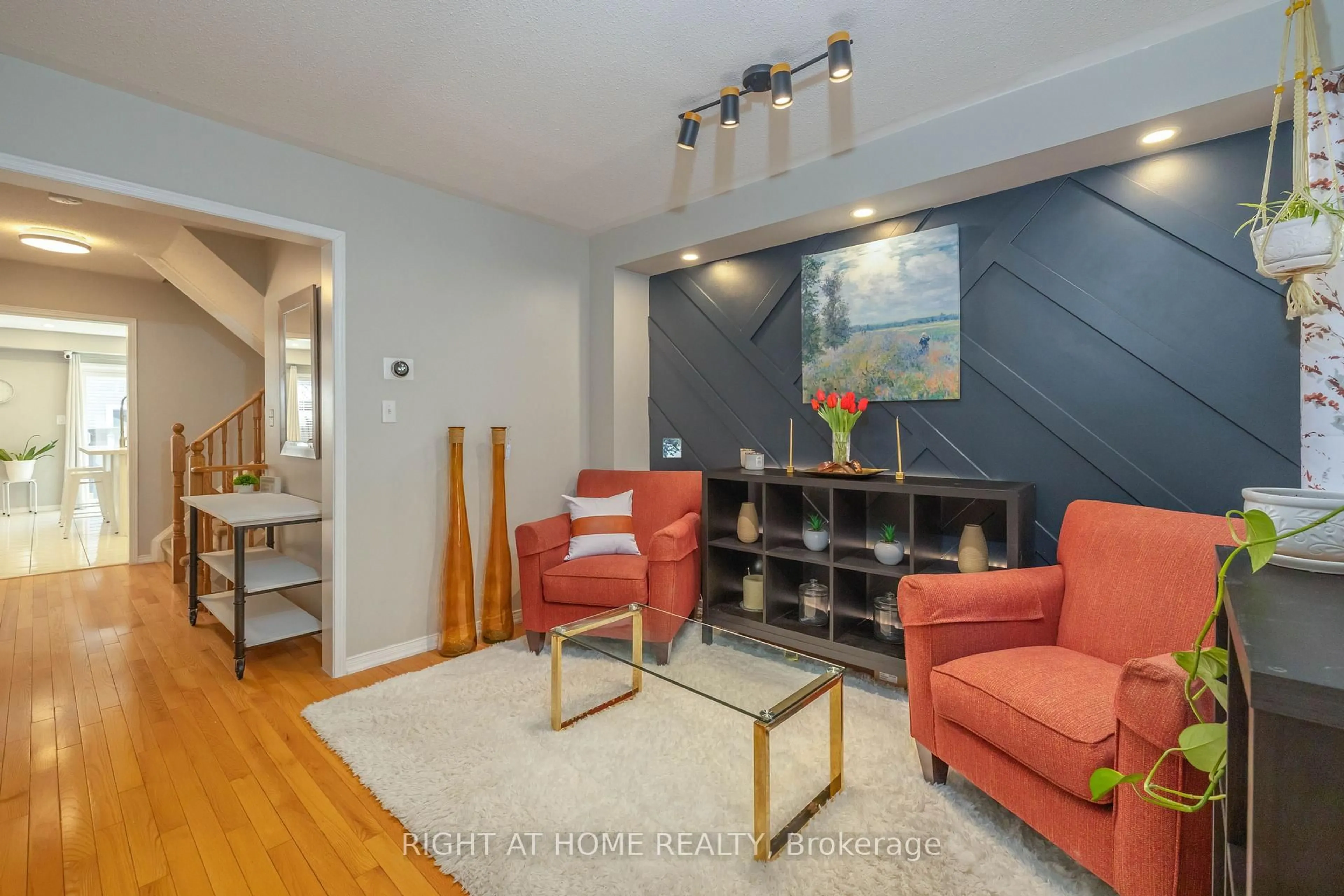 Living room with furniture, unknown for 35 Tansley Cres, Ajax Ontario L1Z 1Y5