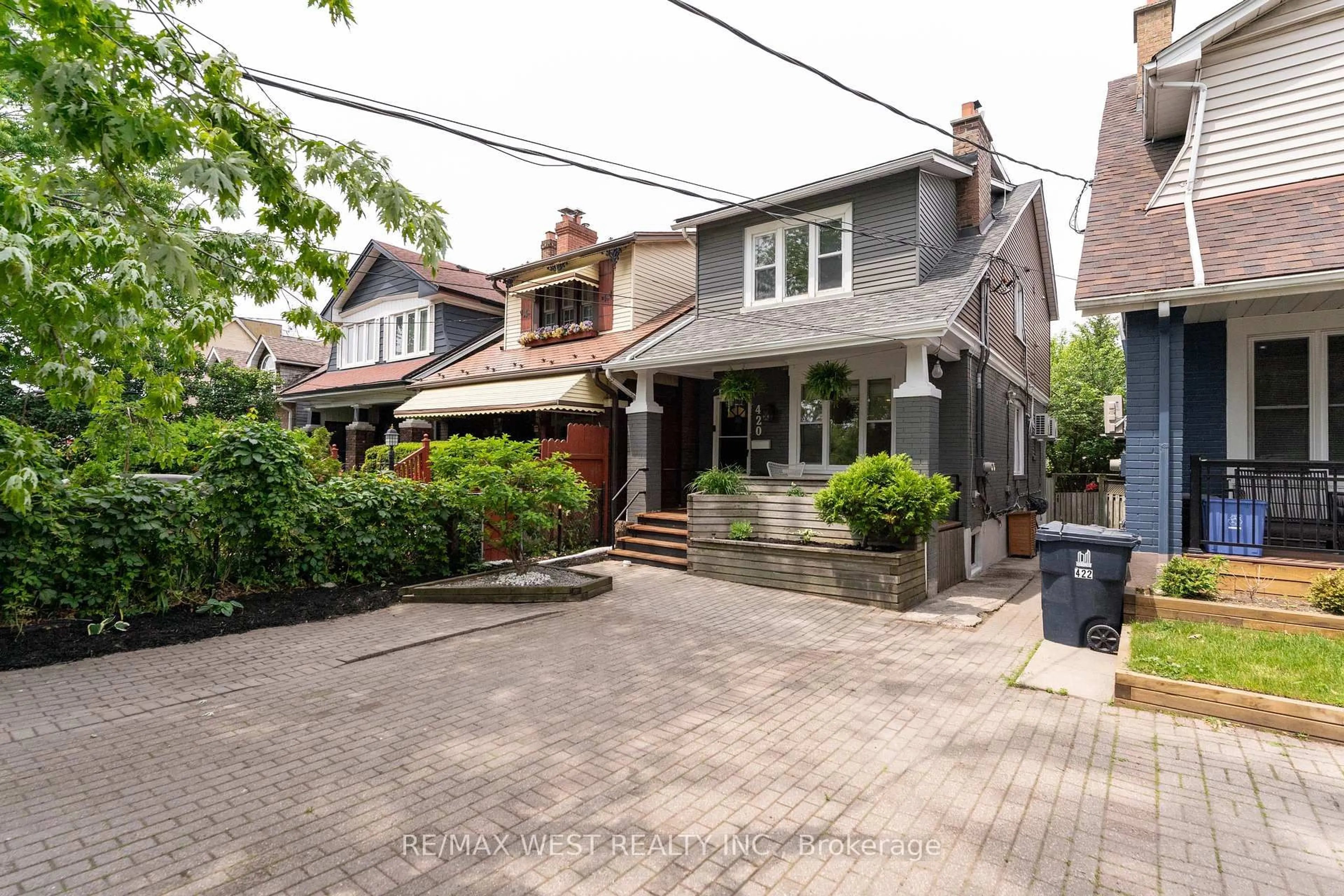 Home with brick exterior material, street for 420 Kingston Rd, Toronto Ontario M4L 1T9