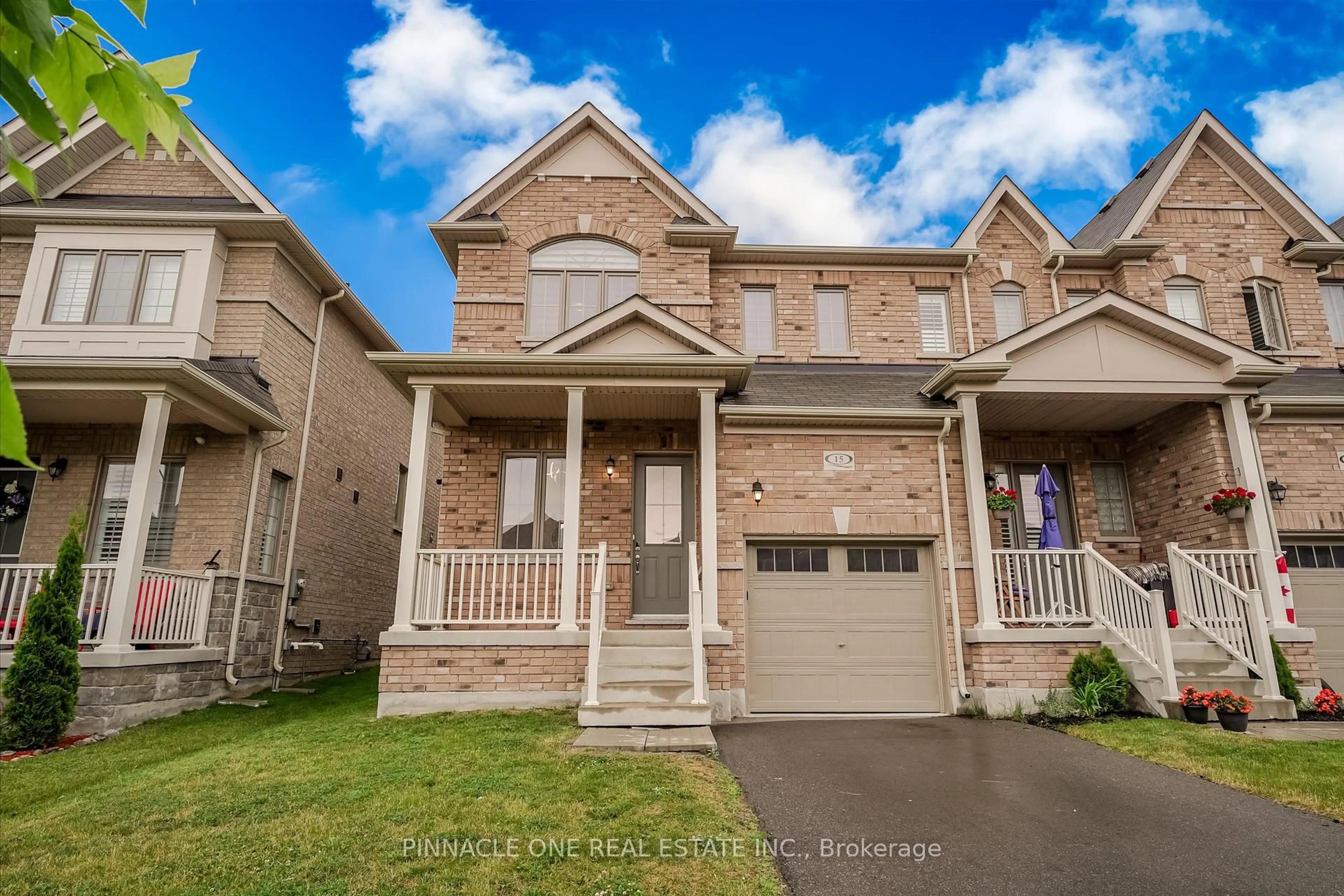 Home with brick exterior material, street for 15 Tait Cres, Clarington Ontario L1C 7G7