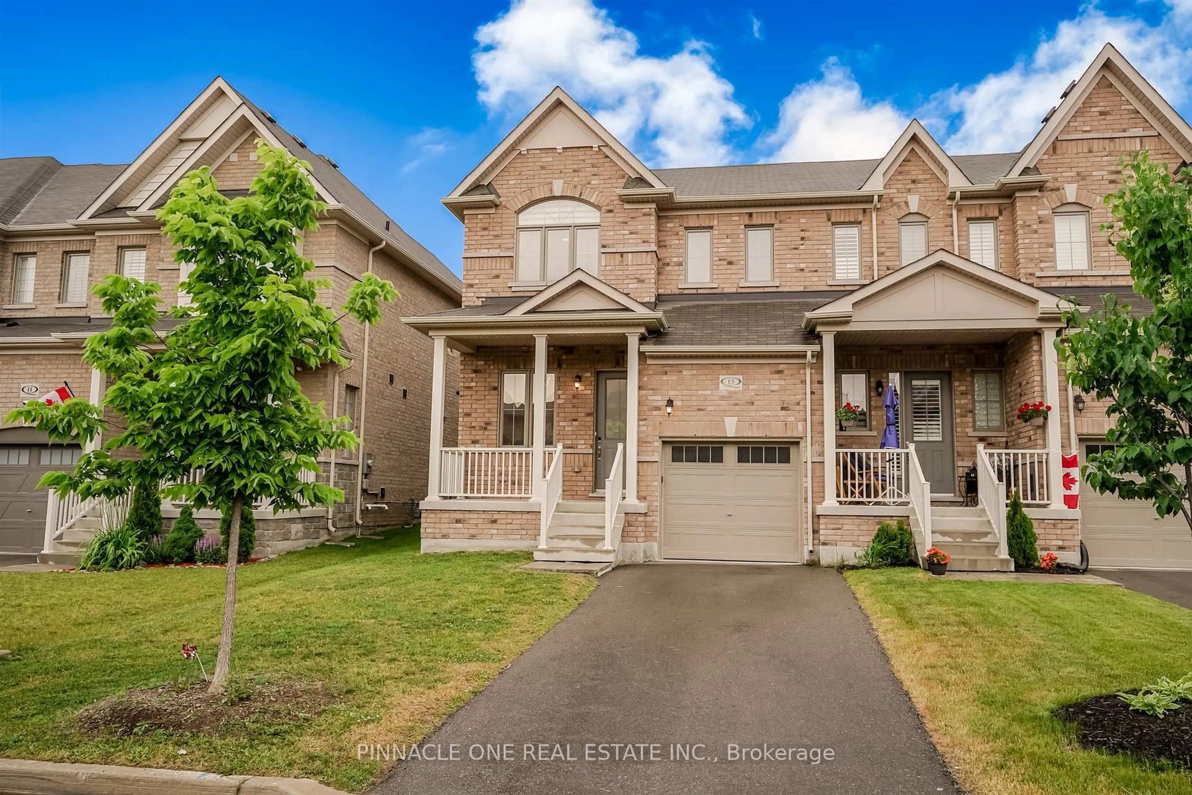 Home with brick exterior material, street for 15 Tait Cres, Clarington Ontario L1C 7G7