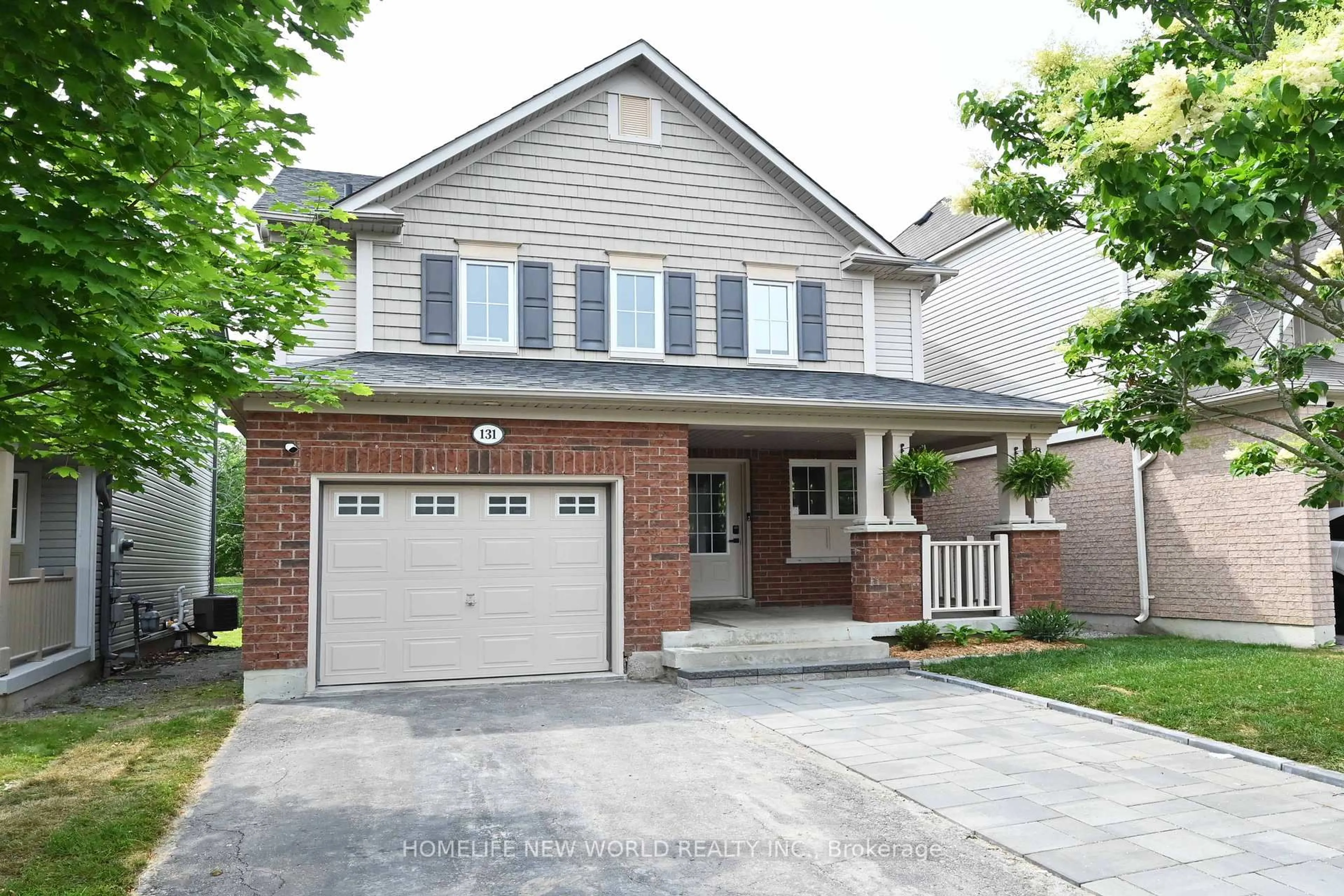 Home with brick exterior material, street for 131 Norland Circ, Oshawa Ontario L1L 0A7