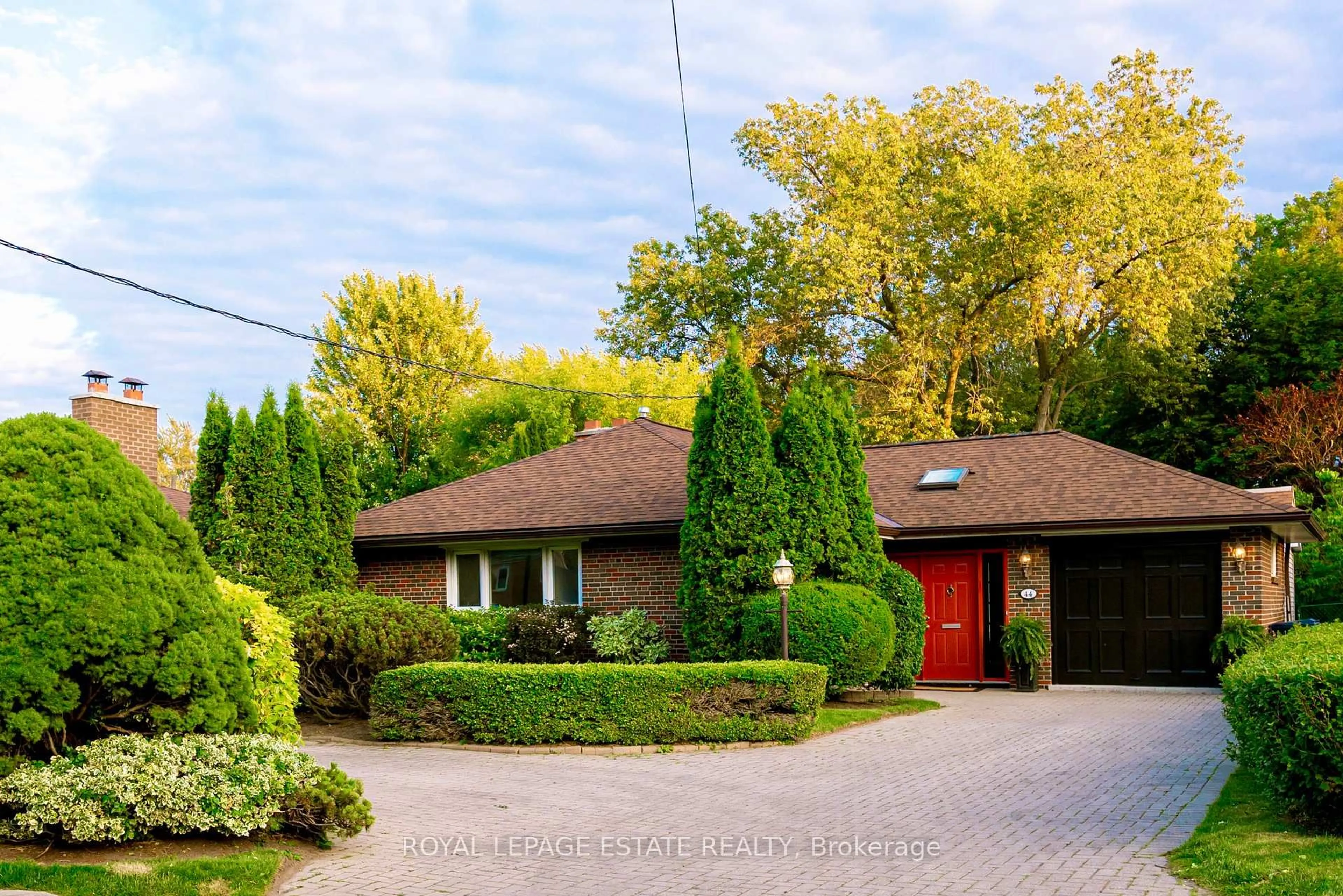 Home with brick exterior material, street for 44 Cliffside Dr, Toronto Ontario M1N 1L3