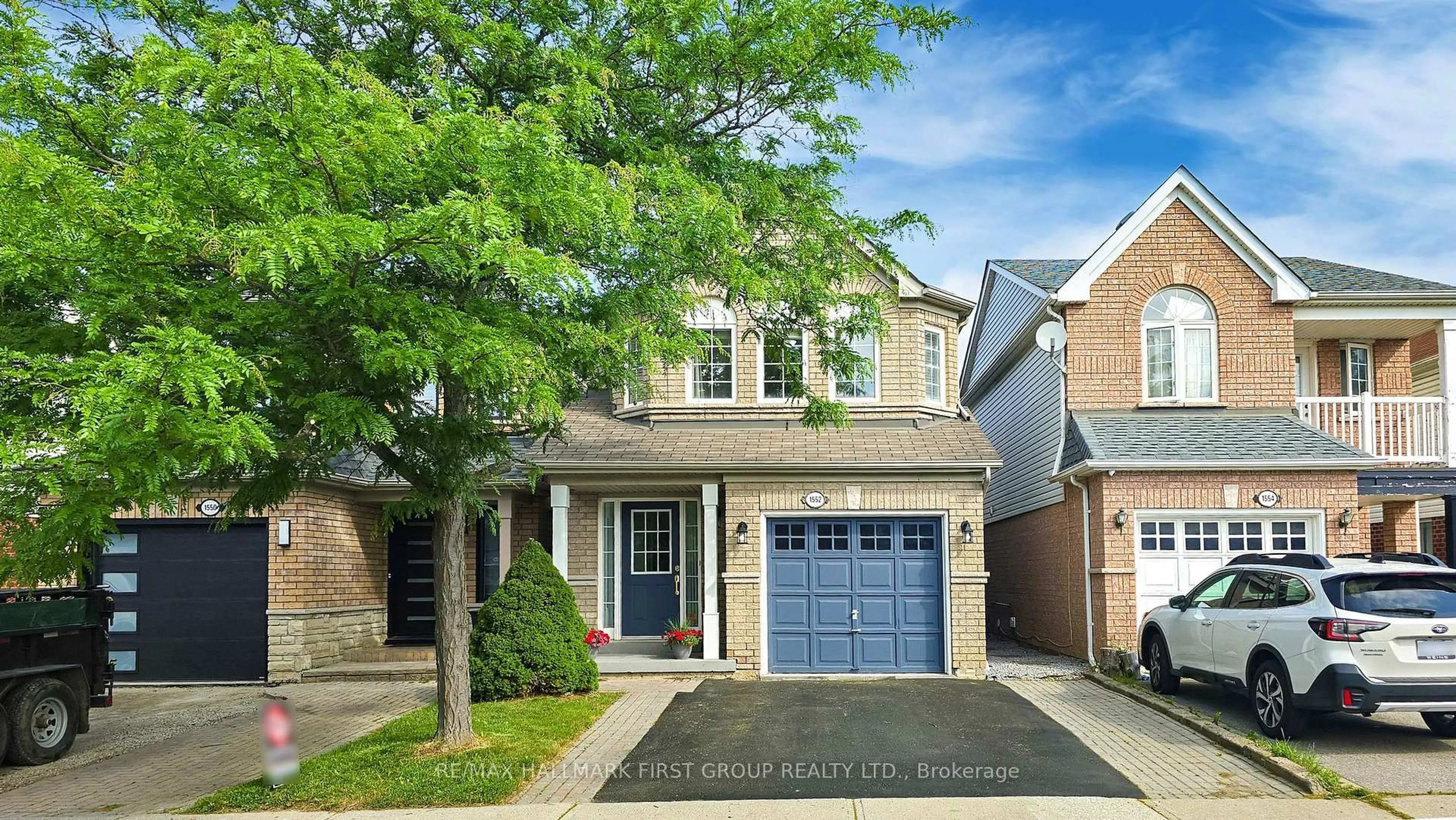 Home with brick exterior material, street for 1552 Avonmore Sq, Pickering Ontario L1V 7H5