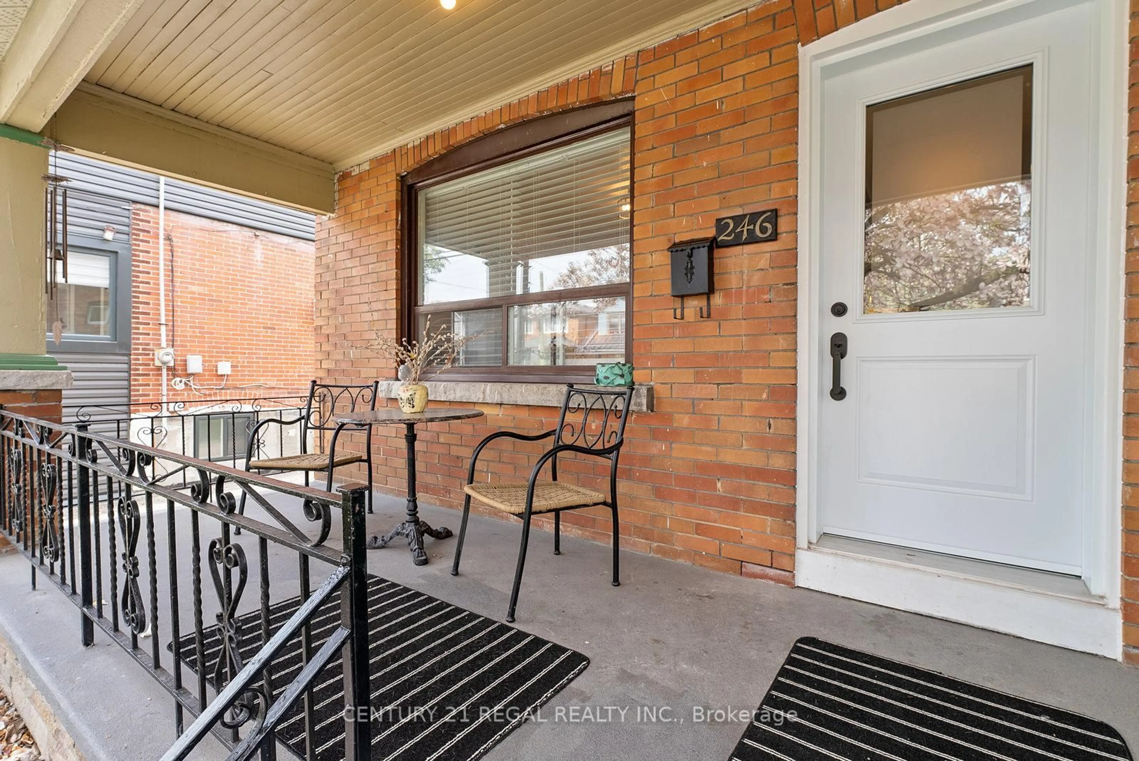 Patio, street for 246 Westlake Ave, Toronto Ontario M4C 4T2